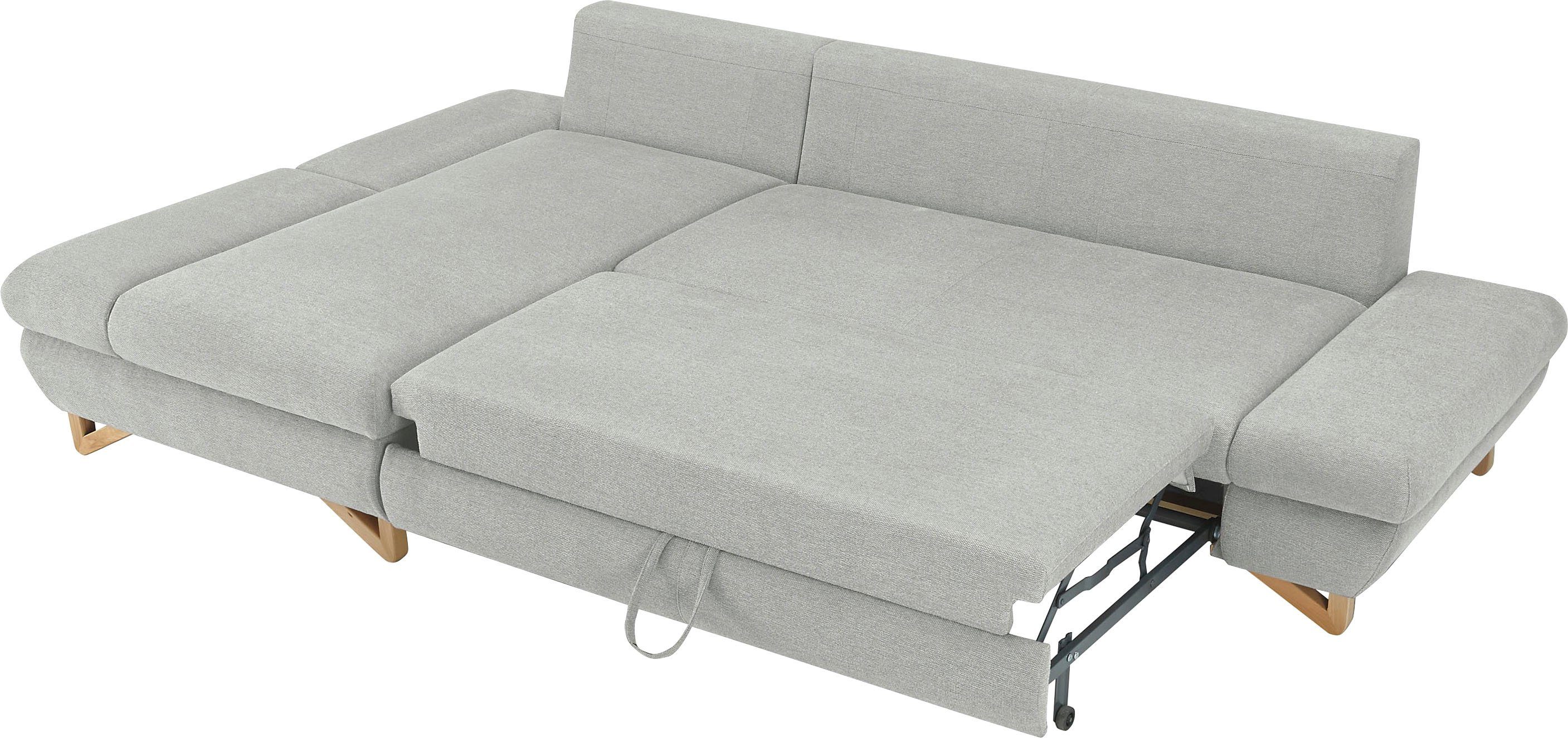 INOSIGN Slaapbank City/Giron comfortabele slaapbank (ligoppervlak 245 x 138 cm) en bedlade