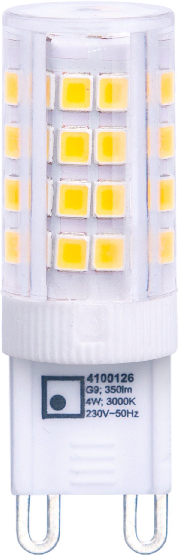 näve Led-verlichting Denny 6-delige set, lichtbronnen g9/3,5w, efficiëntieklasse f, keramiek/kunststof (6 stuks)
