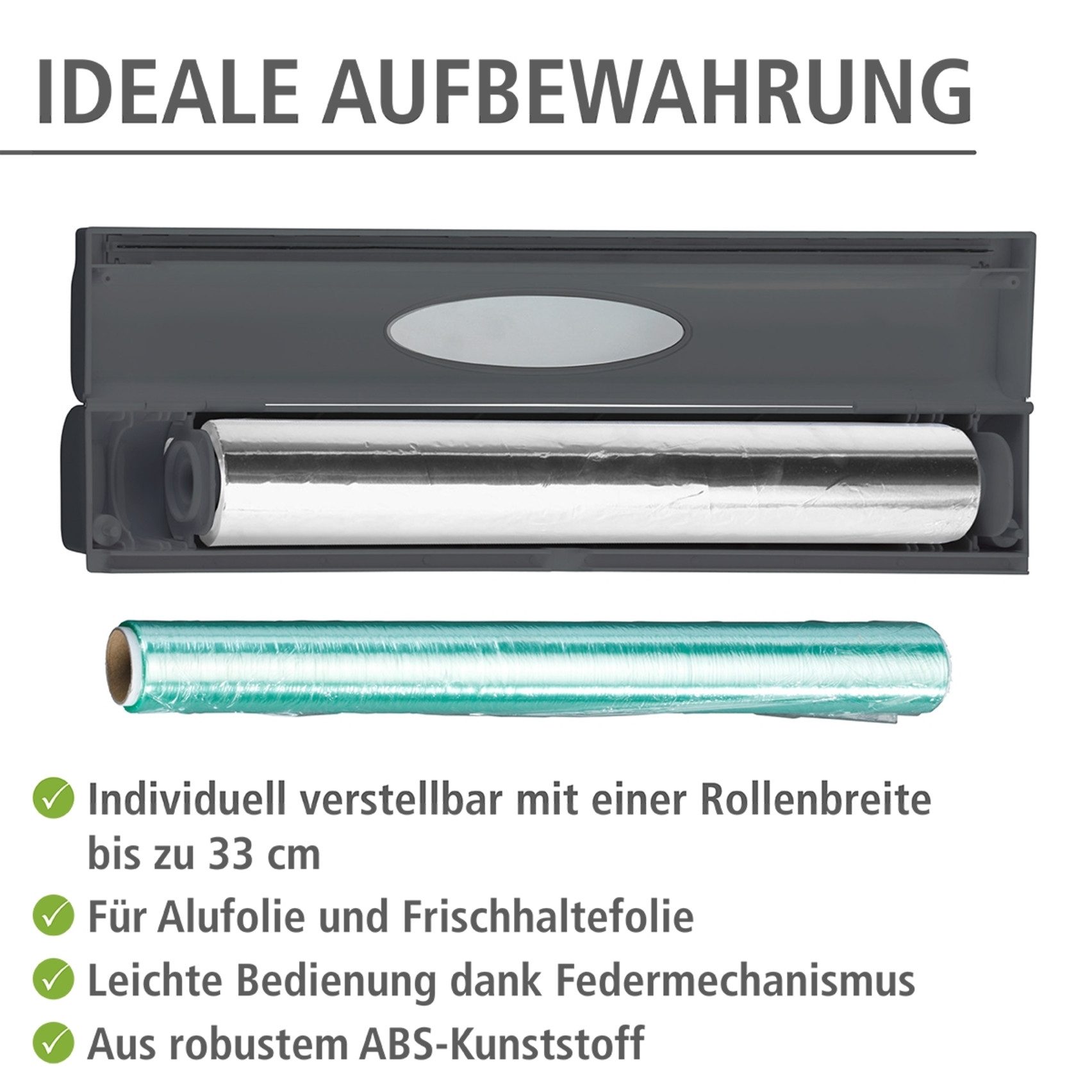 WENKO Foliedispenser Model Perfect-Cutter