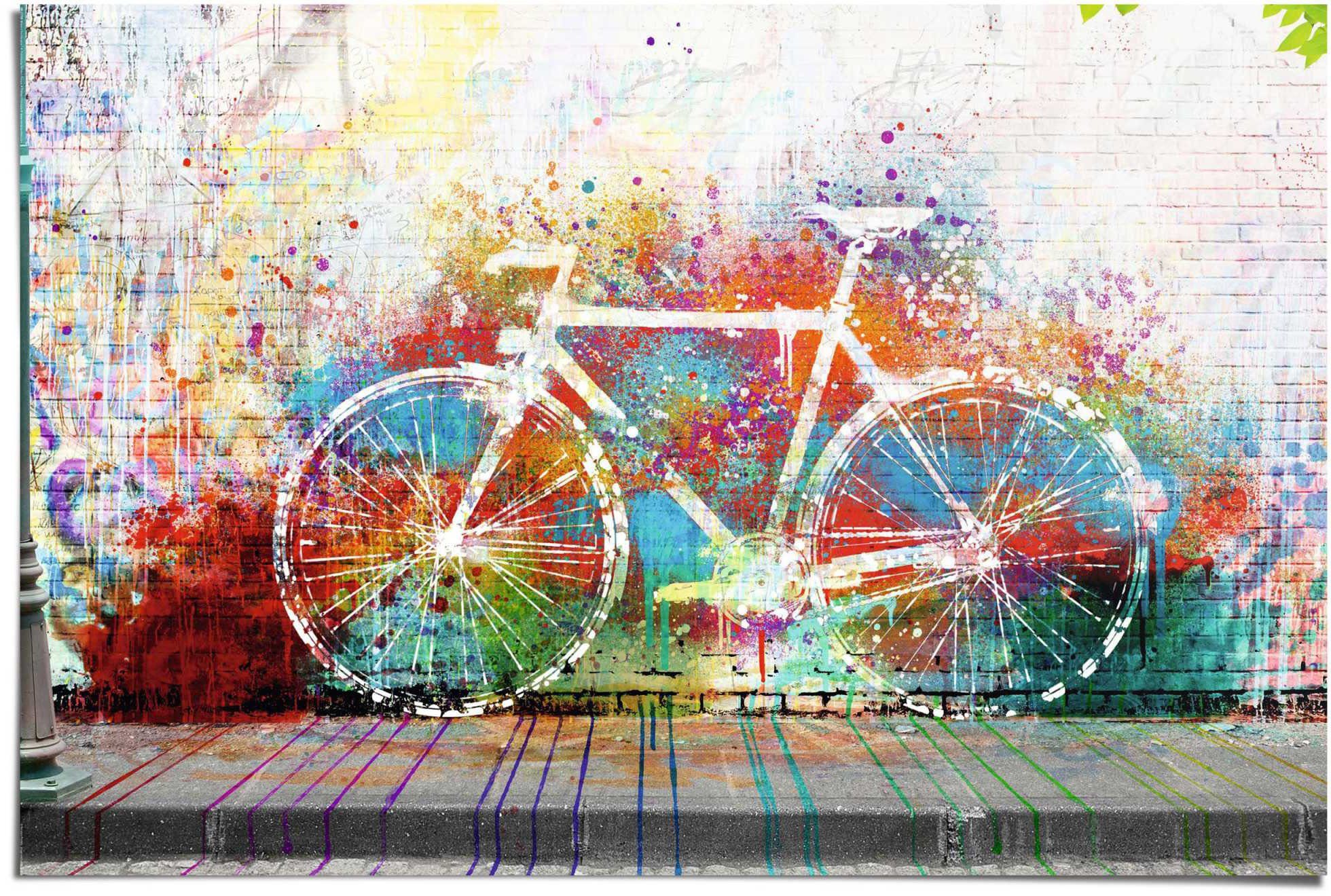 Reinders! Poster Graffiti fiets