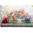 reinders! poster graffiti fiets (1 stuk) multicolor