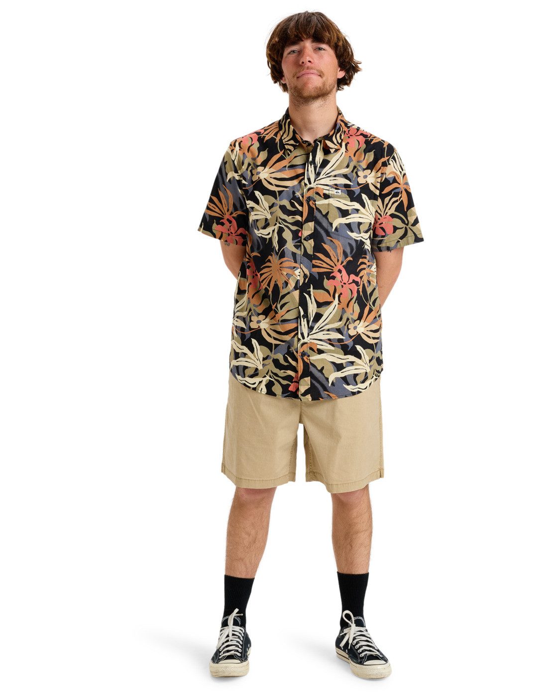 Quiksilver Overhemd met korte mouwen Apero Classic