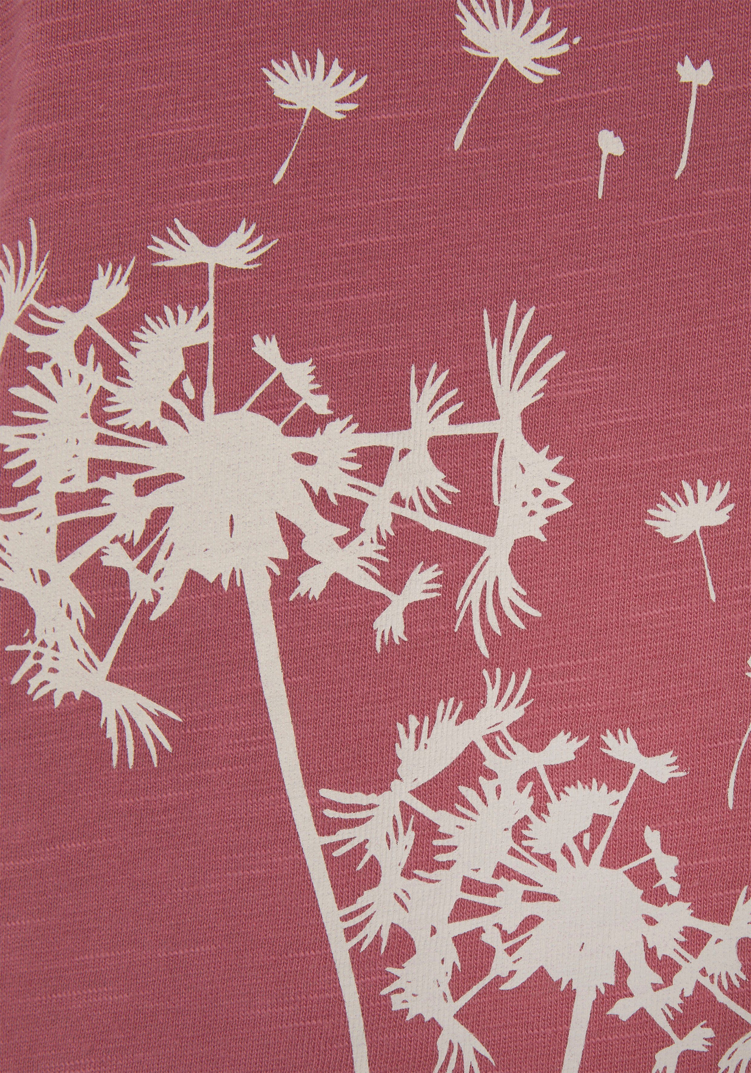 Vivance T-shirt Met print 'Pusteblume' aan de voorkant (1-delig)