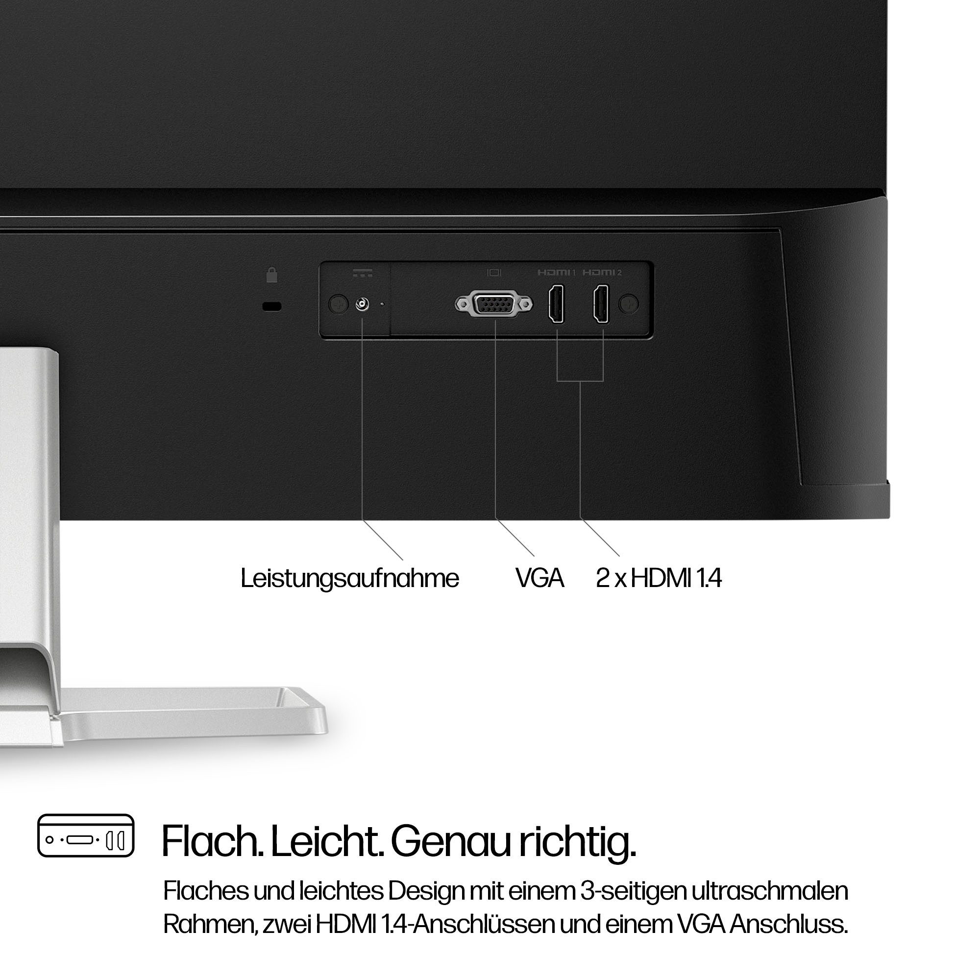 HP Ledscherm 532sf (HSD-0176-K), 80 cm / 32", Full HD