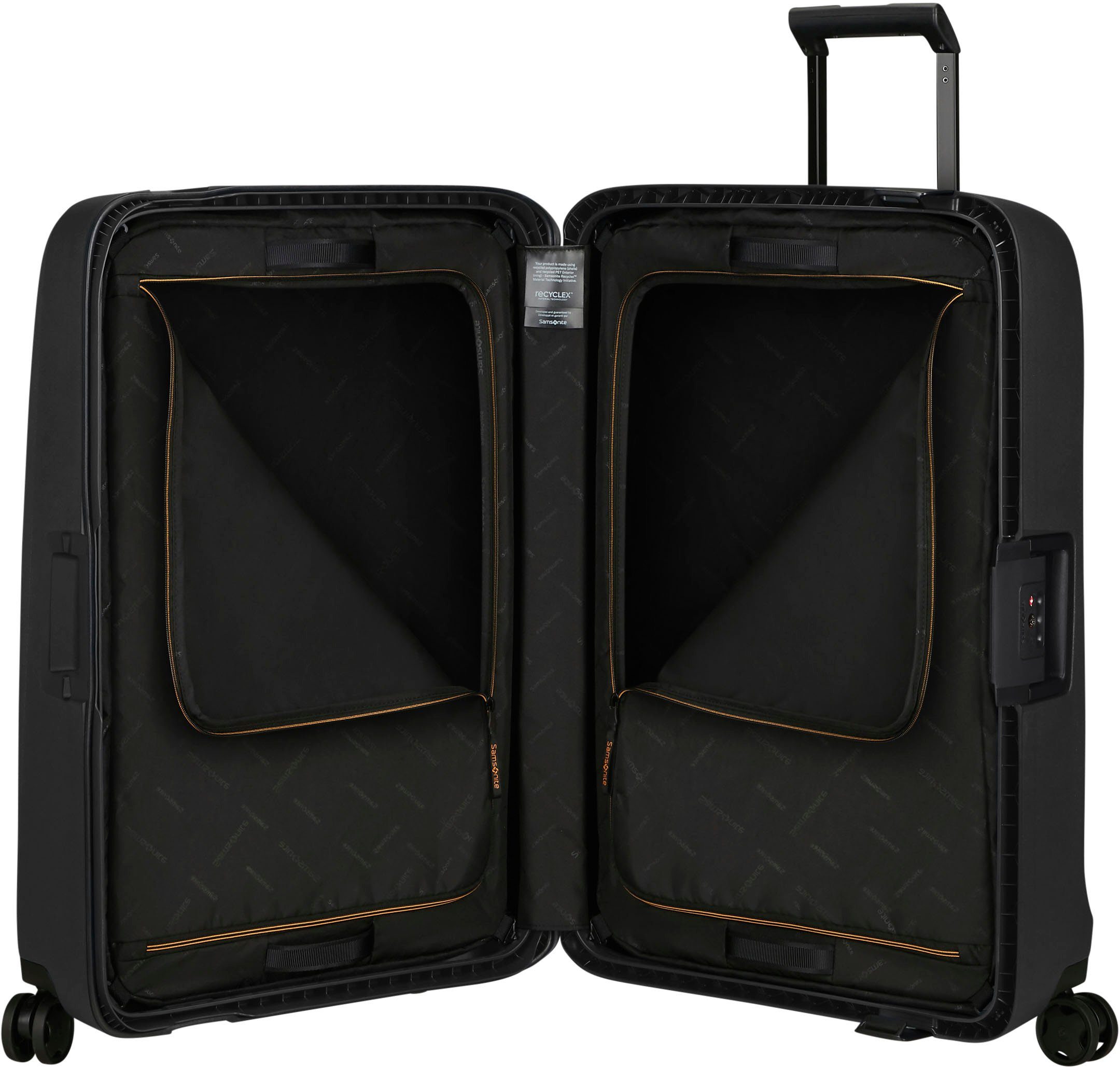 Samsonite Hardshell-trolley ESSENS 75 Reiskoffer harde koffer voor vliegreizen TSA-slot