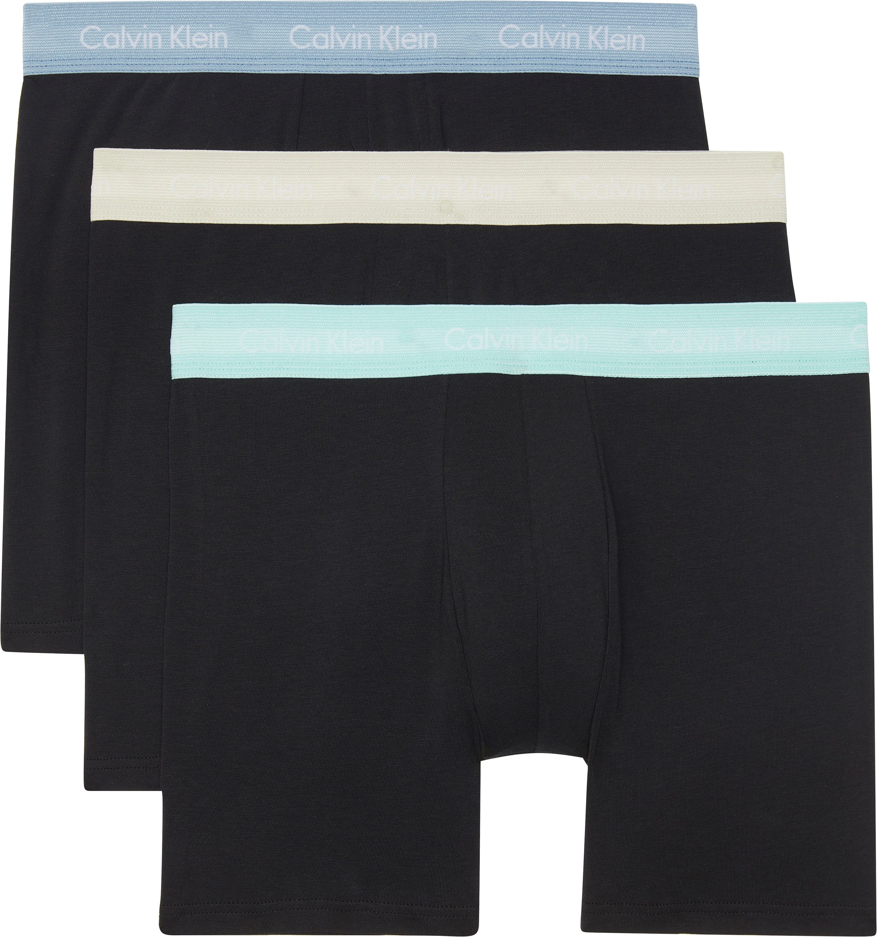 Calvin Klein Boxershort CK lange boxer met langere pijpen (set, 3 stuks)