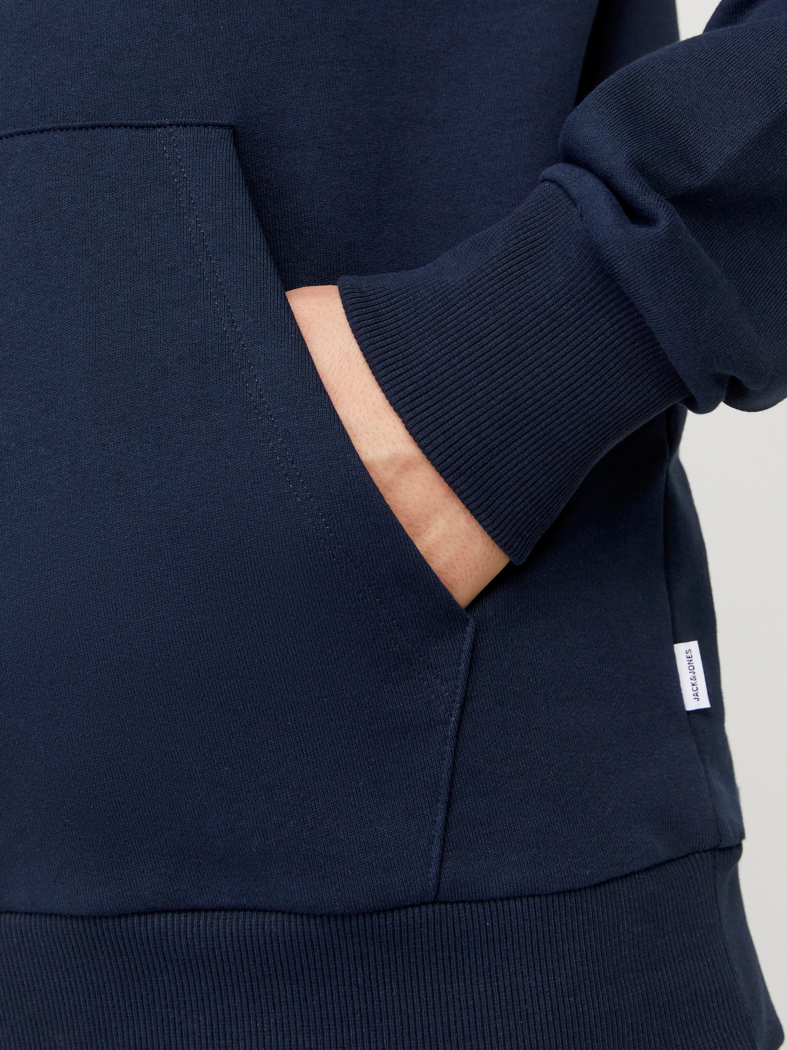 Jack & Jones Hoodie JJEBRYAN CORP LOGO SWEAT HOOD NOOS