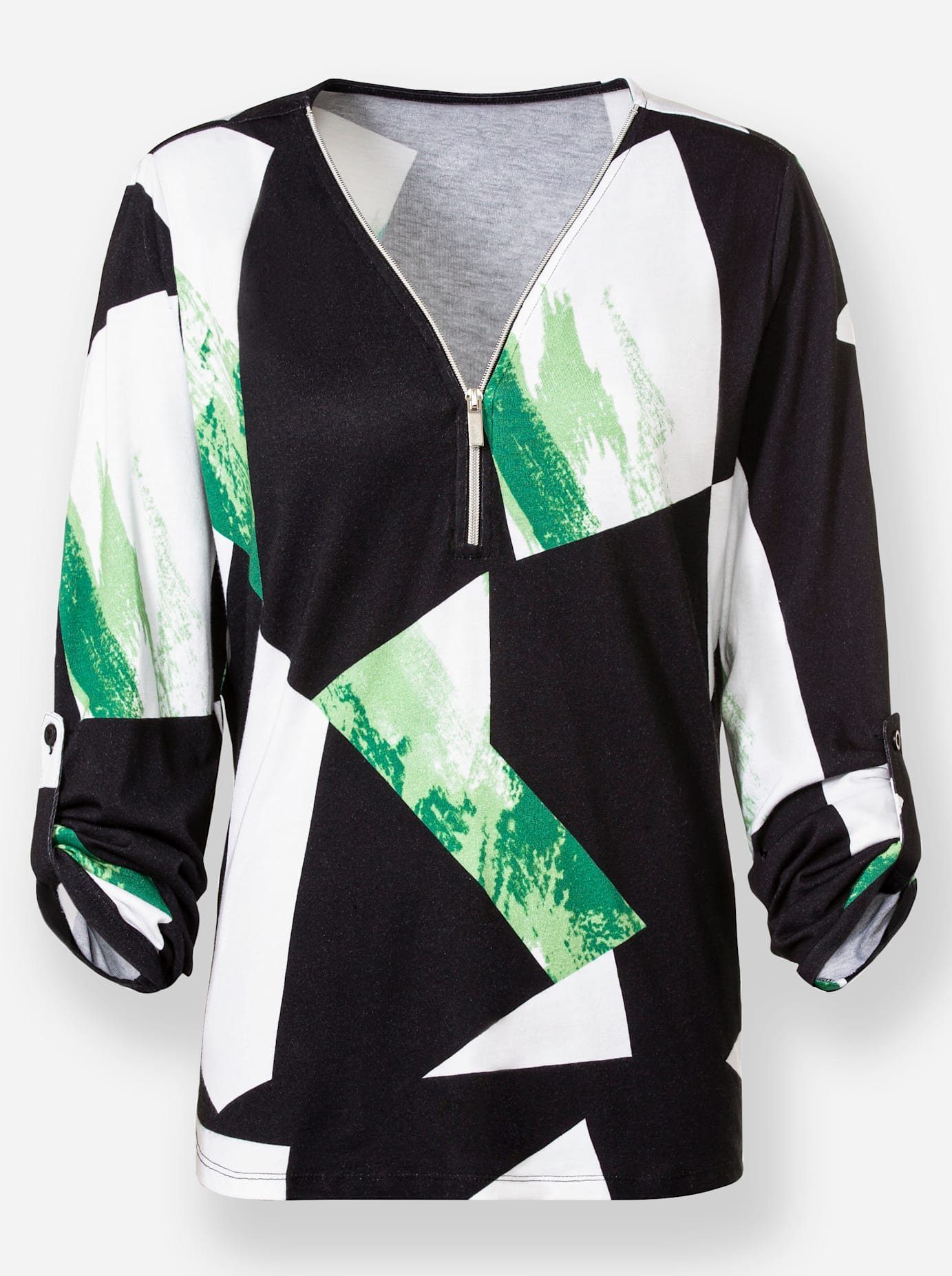Classic Inspirationen Shirt met lange mouwen Modal-katoenen shirt (1-delig)