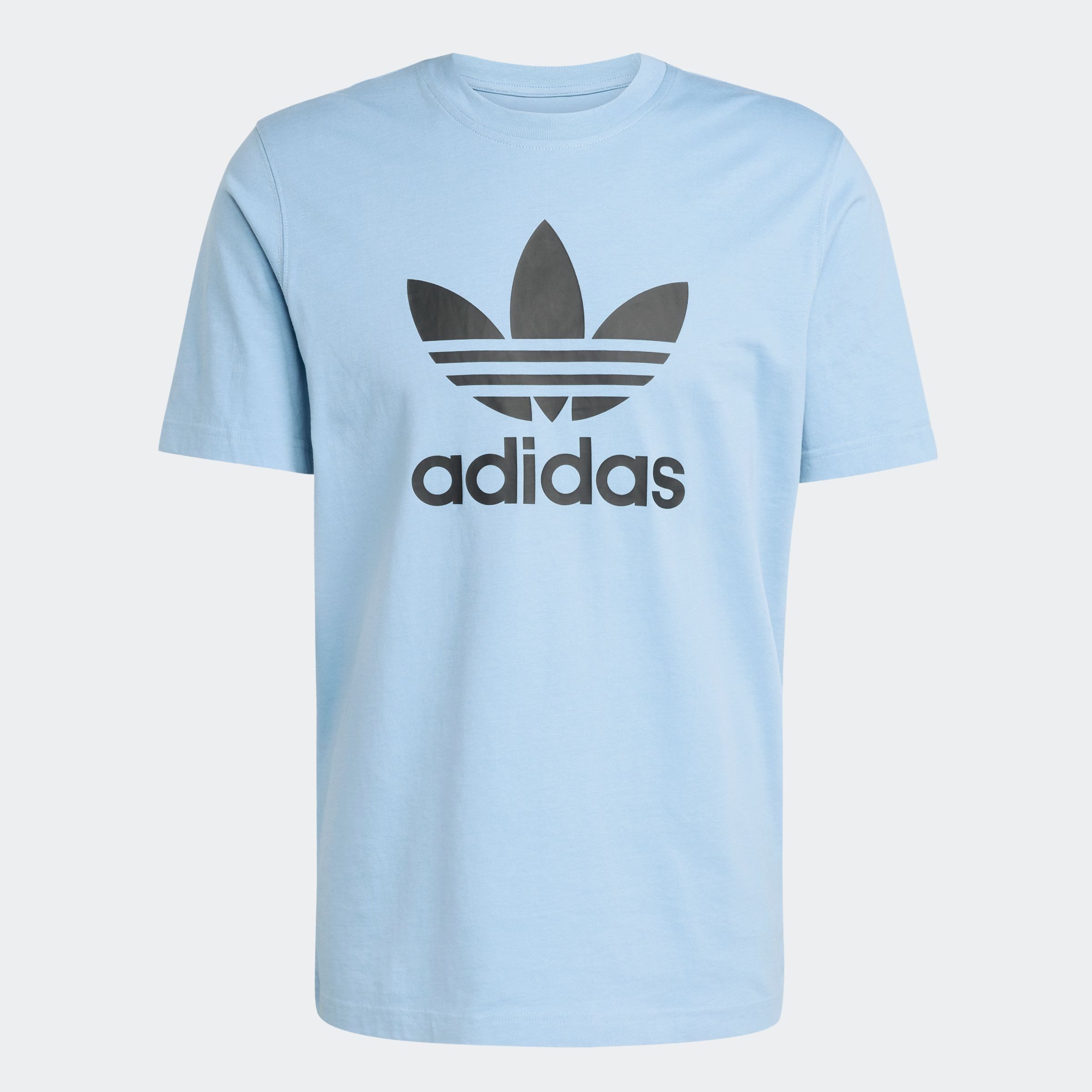 adidas Originals T-shirt TREFOIL T-SHIRT Basic shirt met grote trefoil logoprint