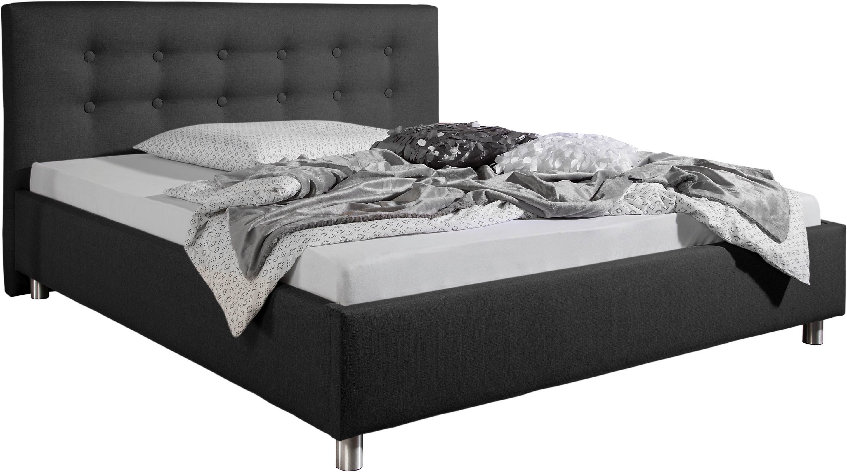 Maintal Gestoffeerd bed Moiese Zijkanten van het bed zelf te monteren, zonder bedkist