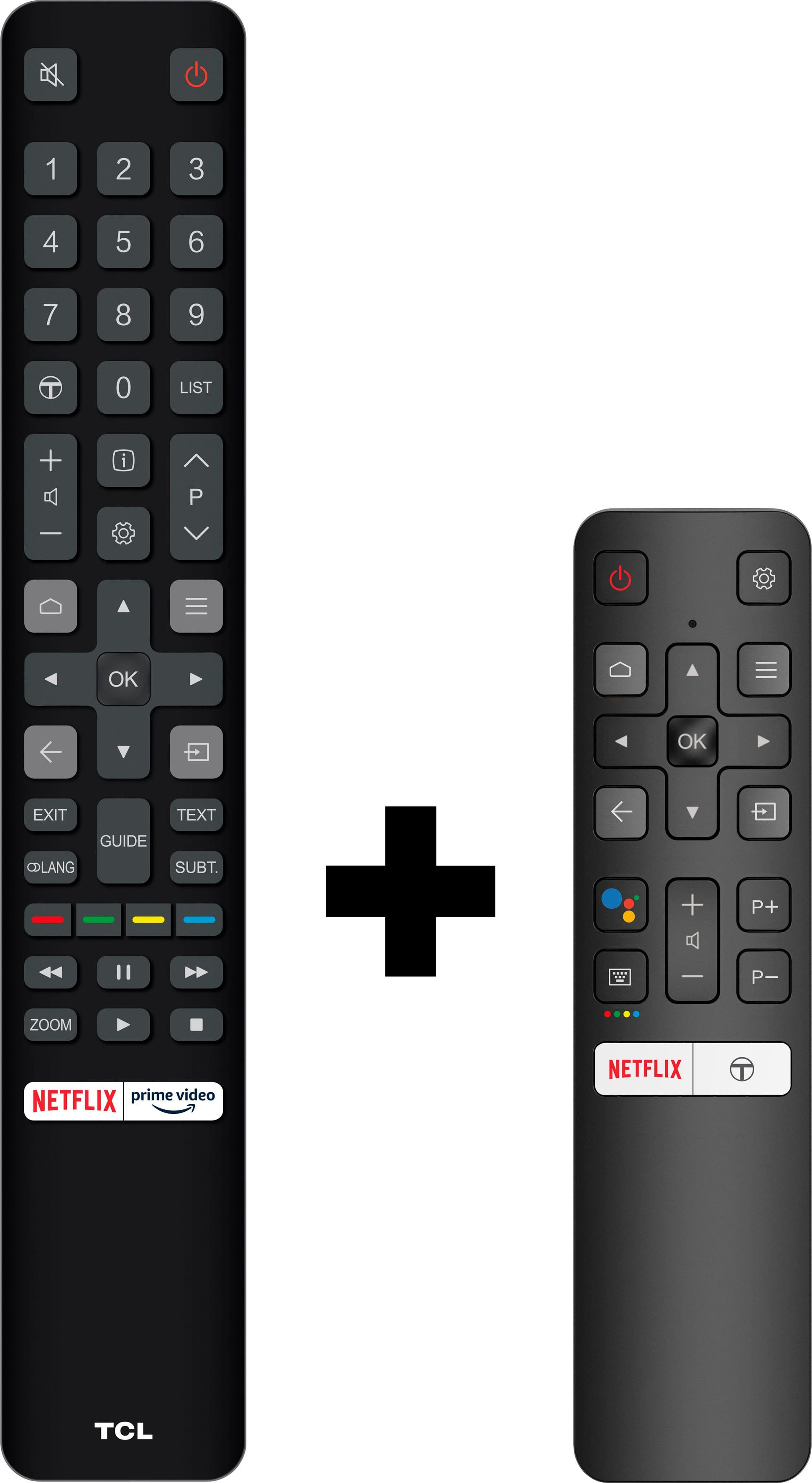 TCL QLED-TV 50C722X1, 126 cm / 50", 4K Ultra HD, Smart TV - Android TV, Android 11, Onkyo-geluidssysteem