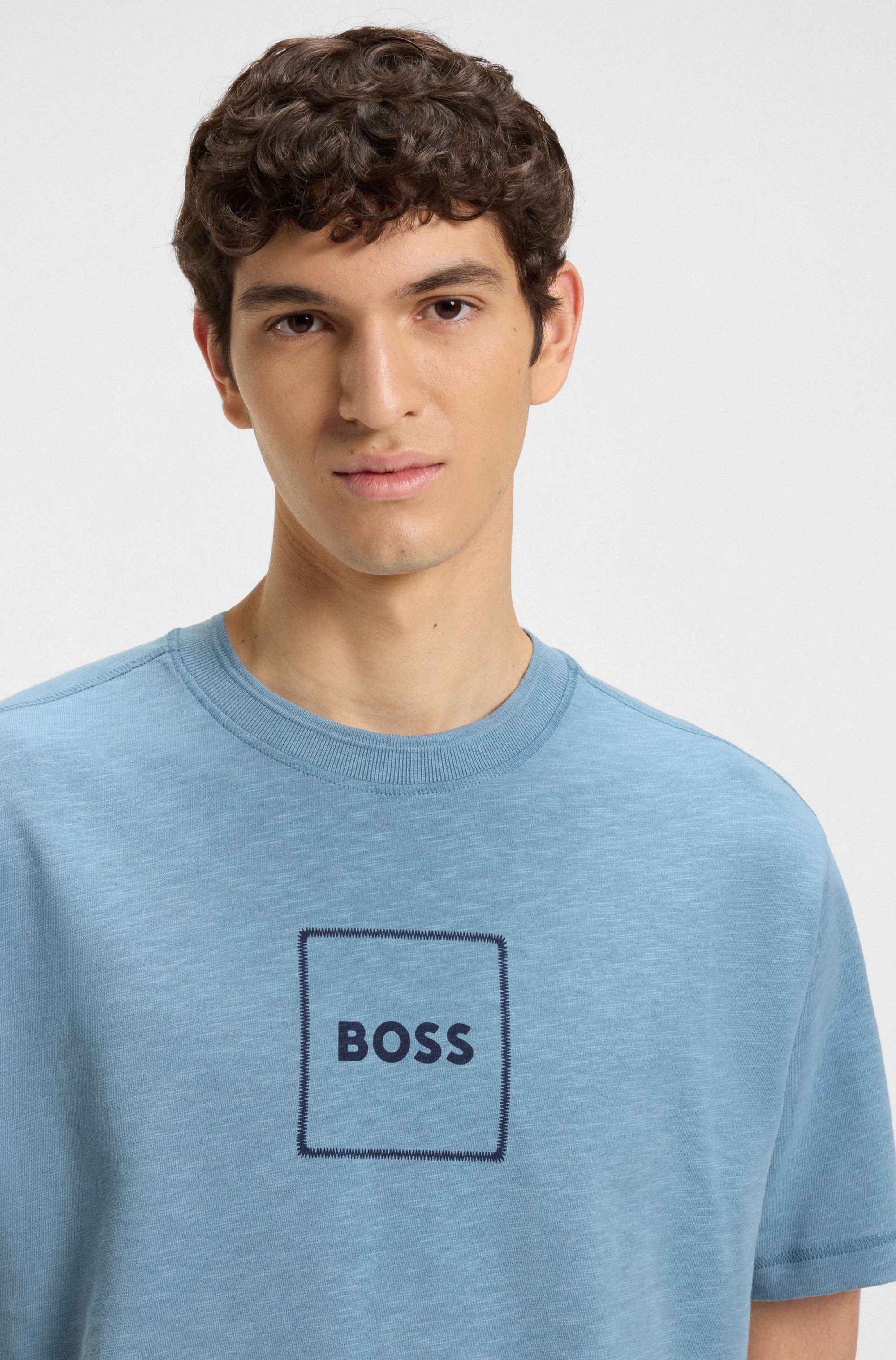 Boss Orange T-shirt Te_linenlogo