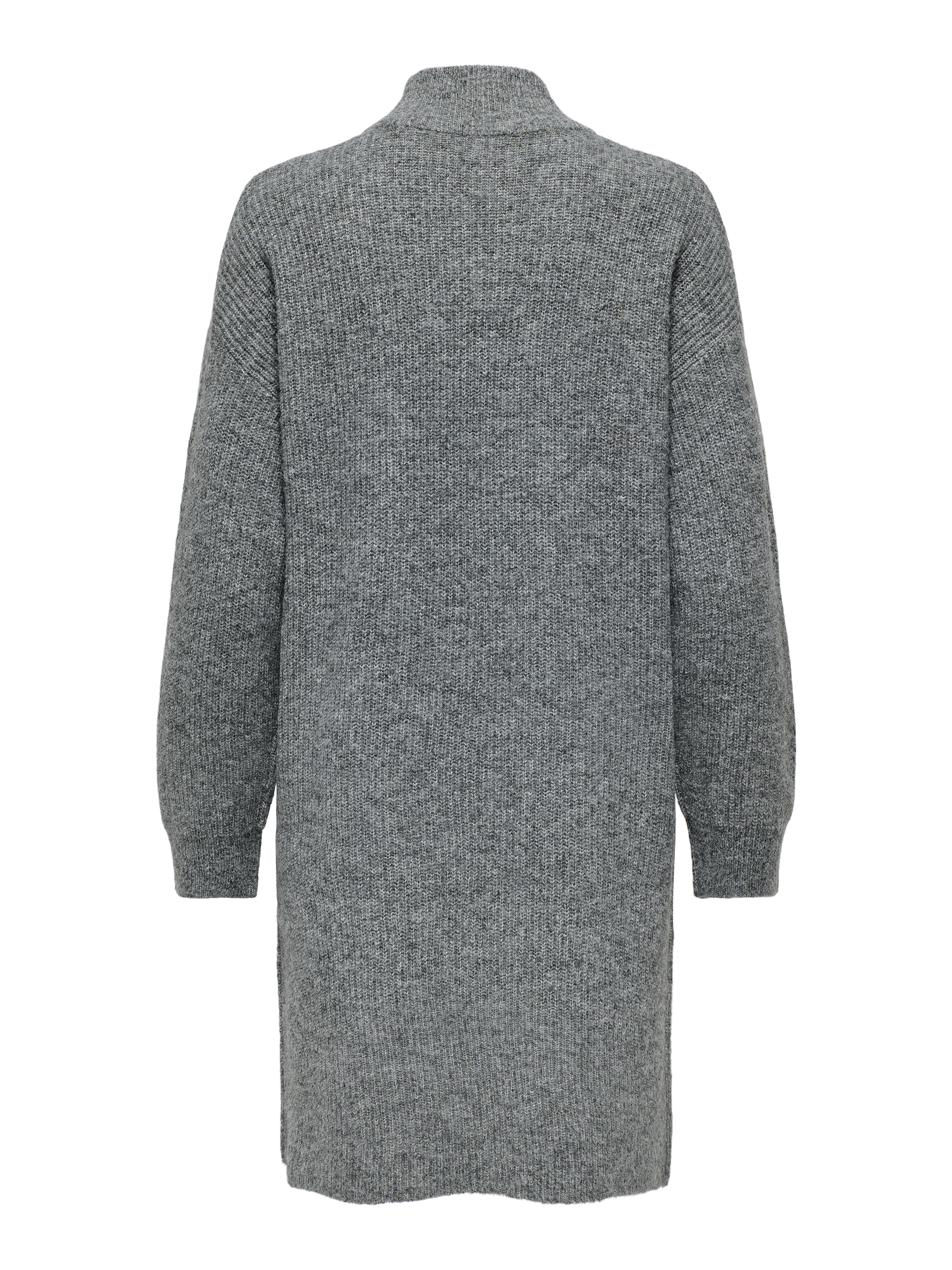 Only Gebreide jurk ONLTOKYO L/S ZIP DRESS KNT