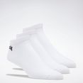 reebok functionele sokken active core low-cut socks – 3-pack (3 paar) wit