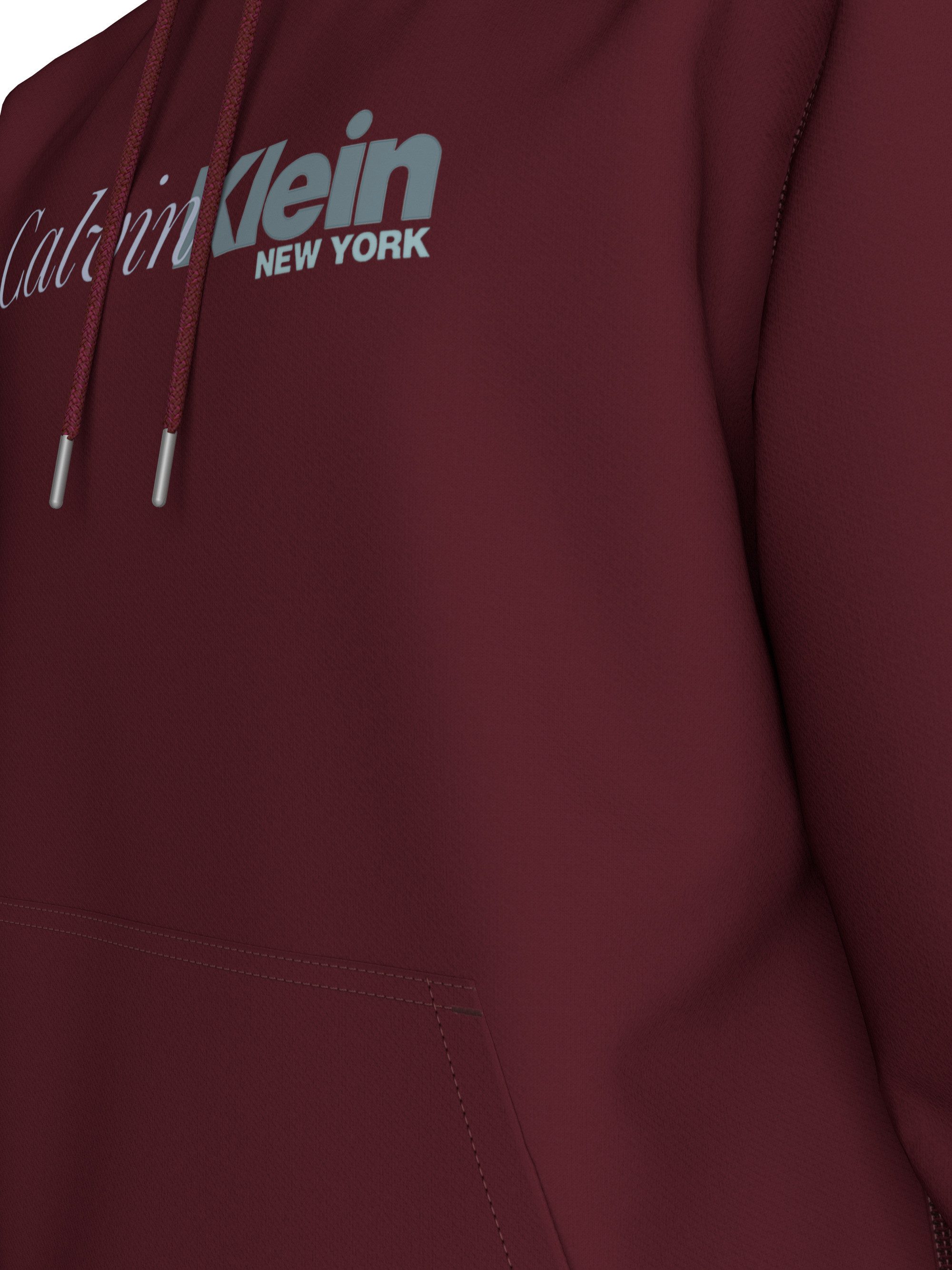 Calvin Klein Hoodie LS EU 350TERRY CURSIVE GRAPHIC H