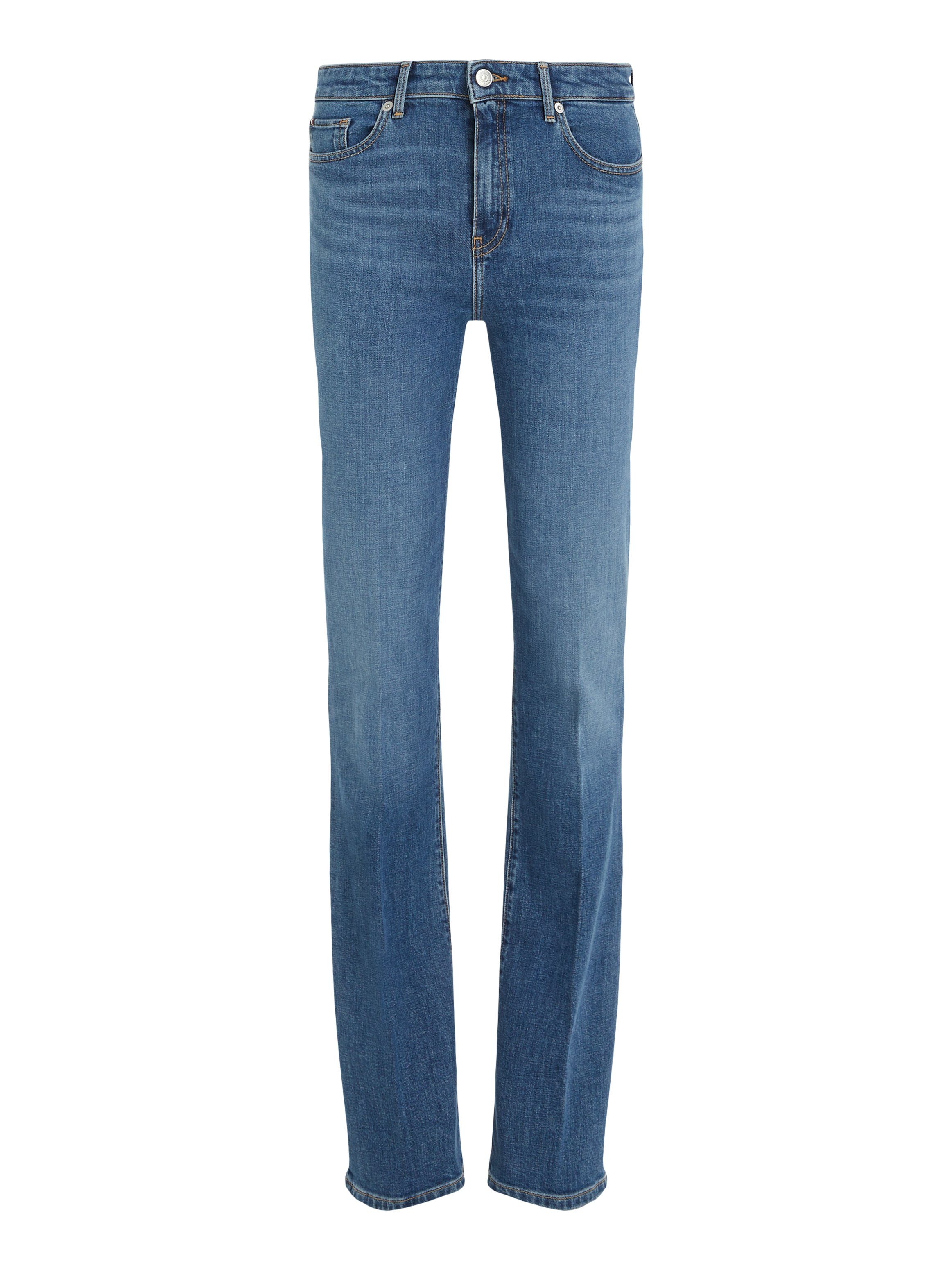 Tommy Hilfiger Bootcut jeans met persplooien