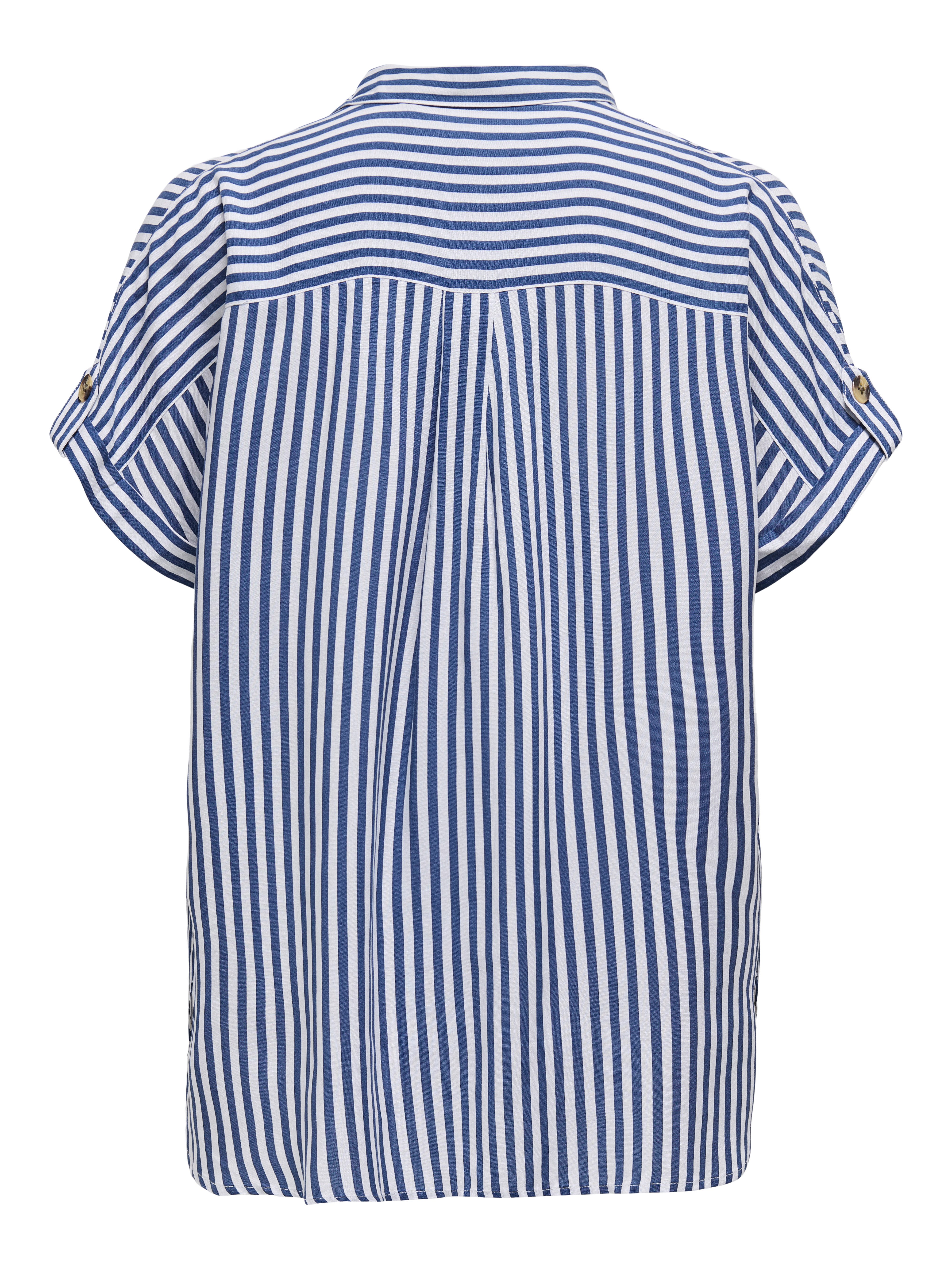 Only Blouse met korte mouwen ONLYASMIN SHIRT S/S WVN NOOS