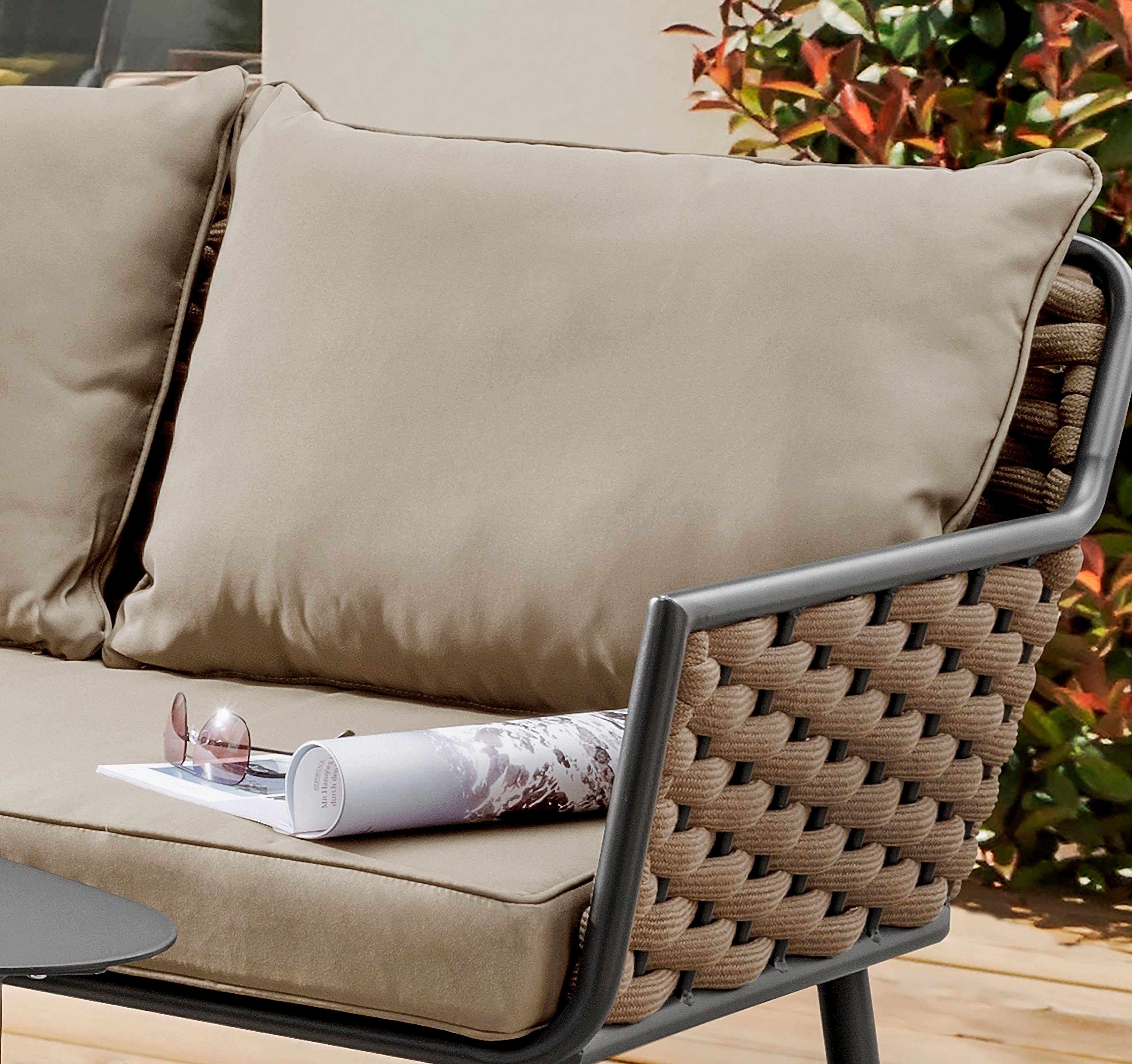 Destiny Tuinset Ravenna Aluminium, Olefin-touw (set, 12-delig)