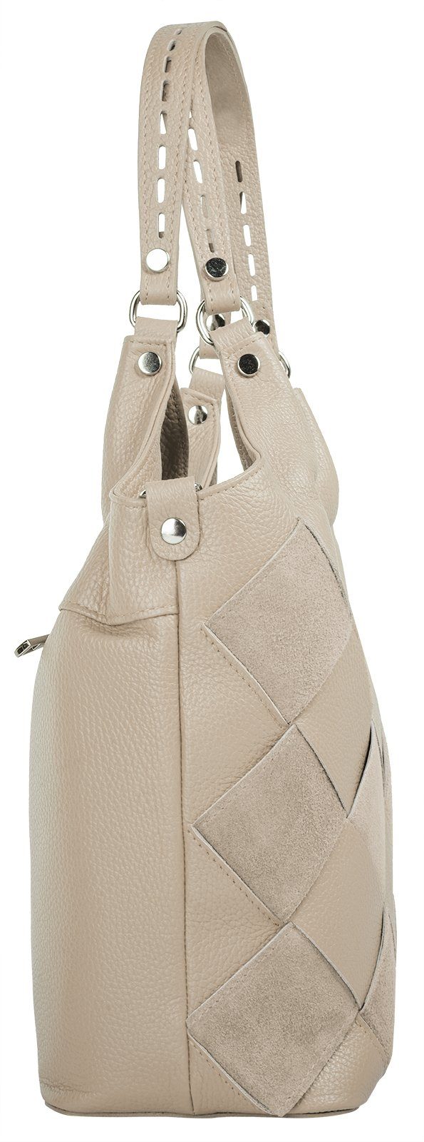Samantha Look Shopper echt leer, made in italy