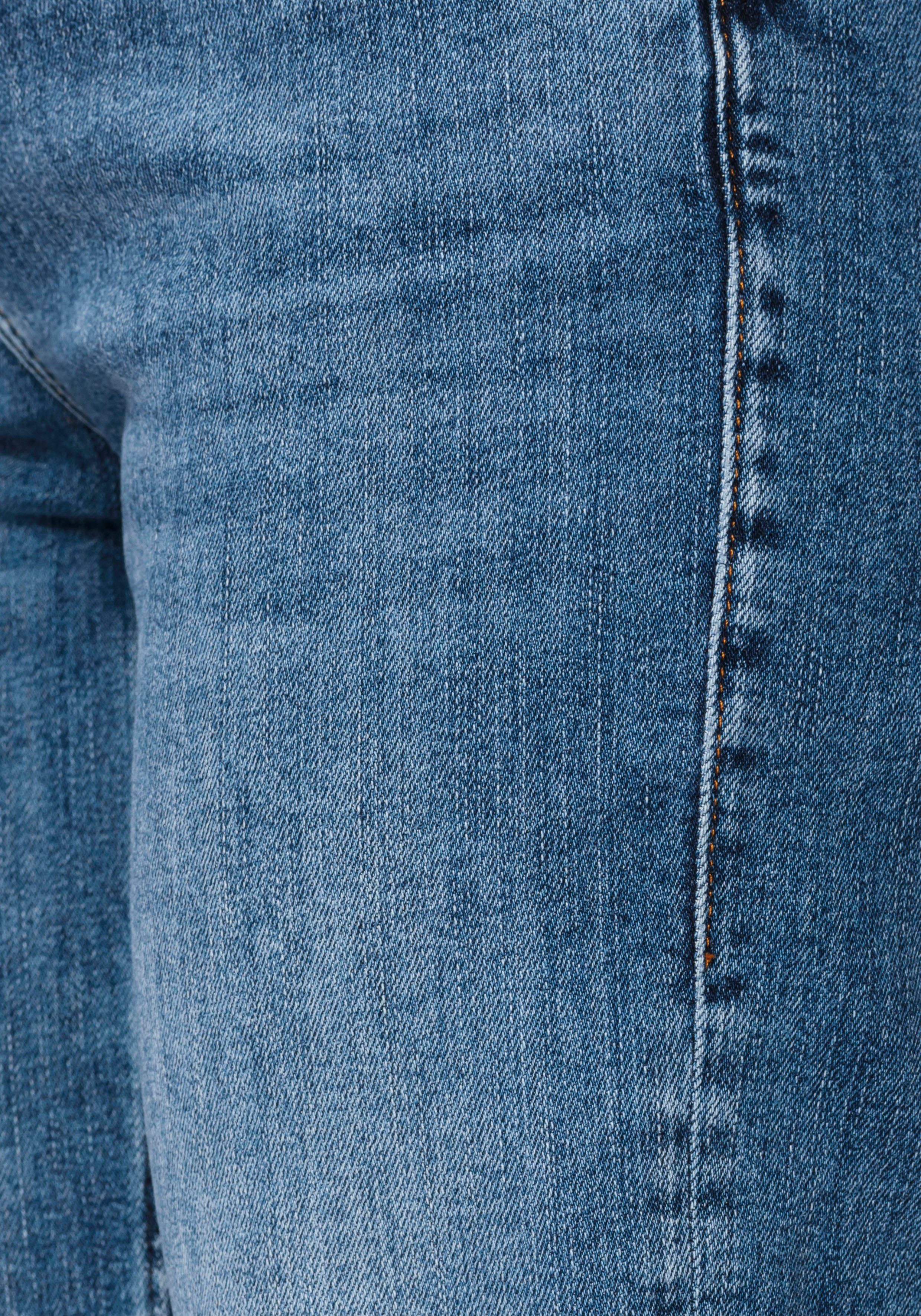 Herrlicher High-waist jeans Pitch HI Tap Denim Light