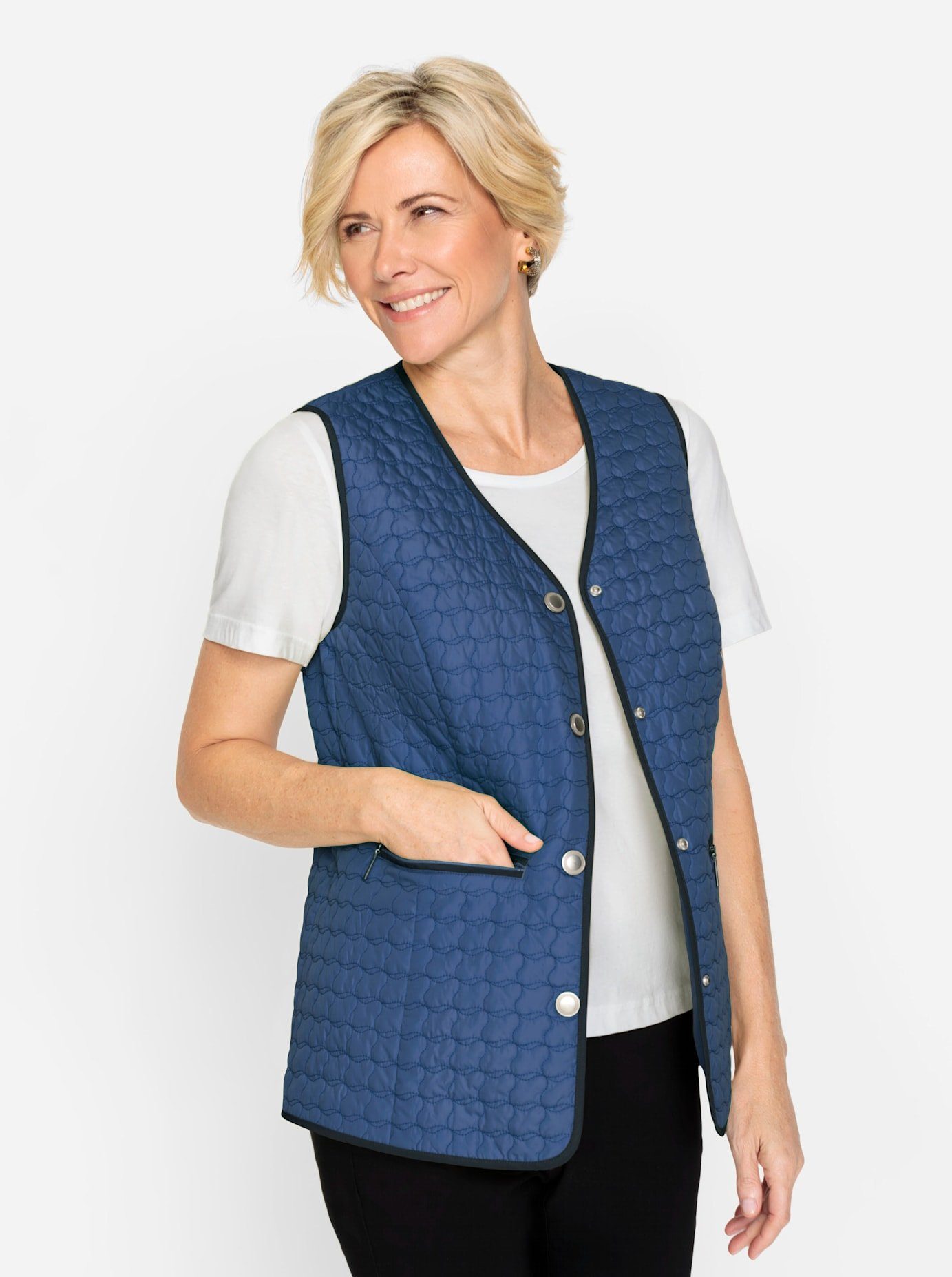 Classic Bodywarmer bovenkleding maat 48 blauw