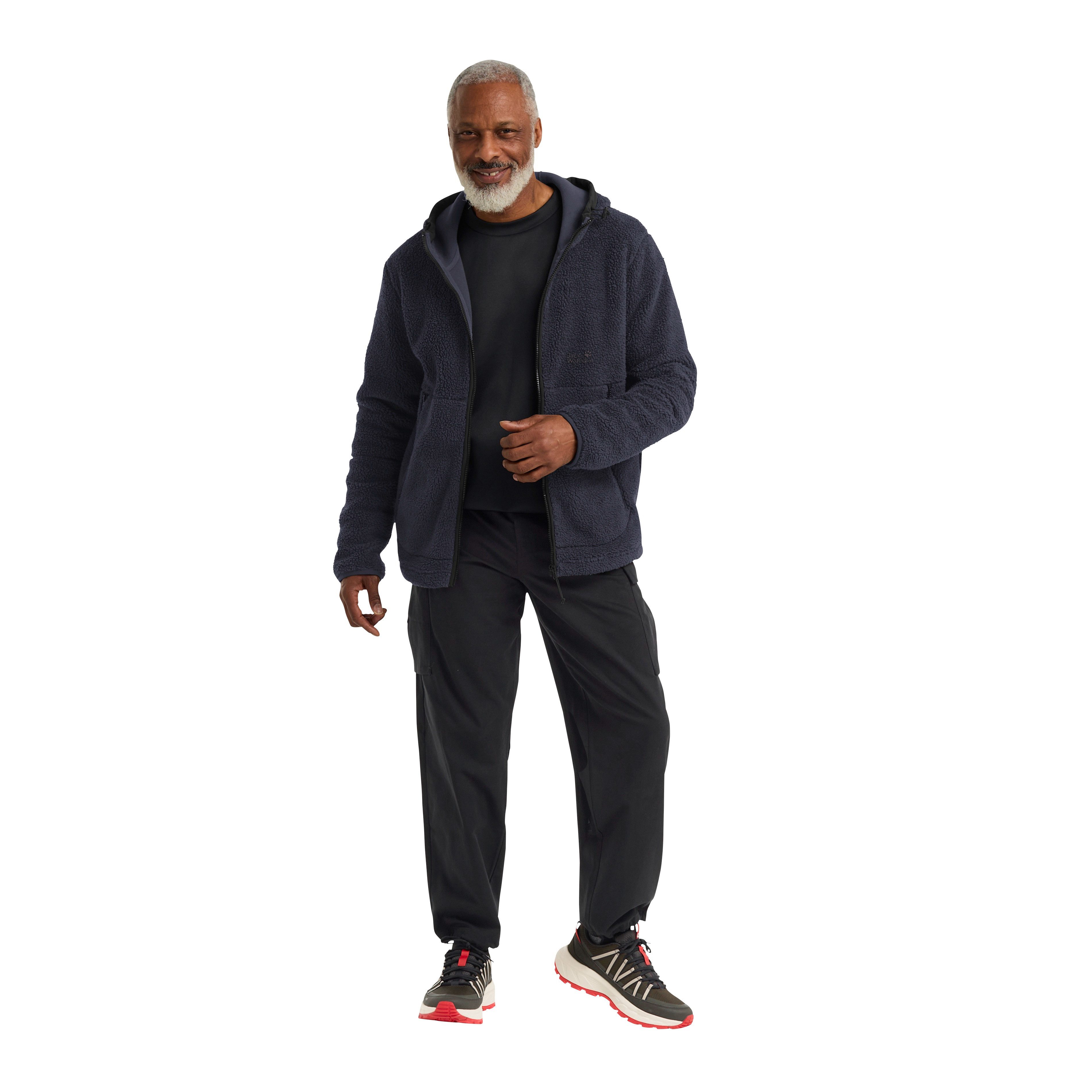 Jack Wolfskin Fleecejack STONE LITE HOODED JKT M