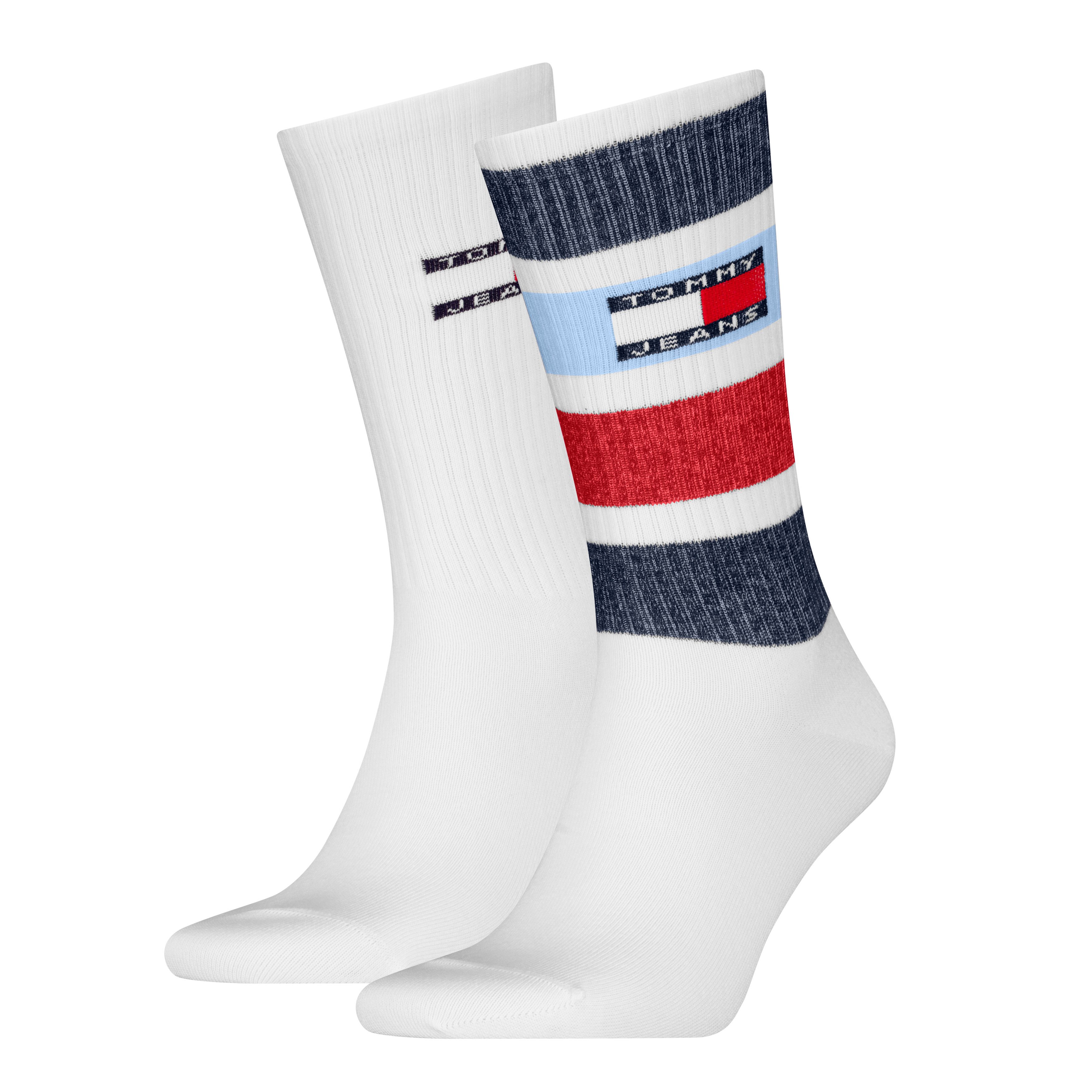 Tommy Hilfiger Sokken TH UNI TJ SOCK 2P FADED RUGBY (2 paar)