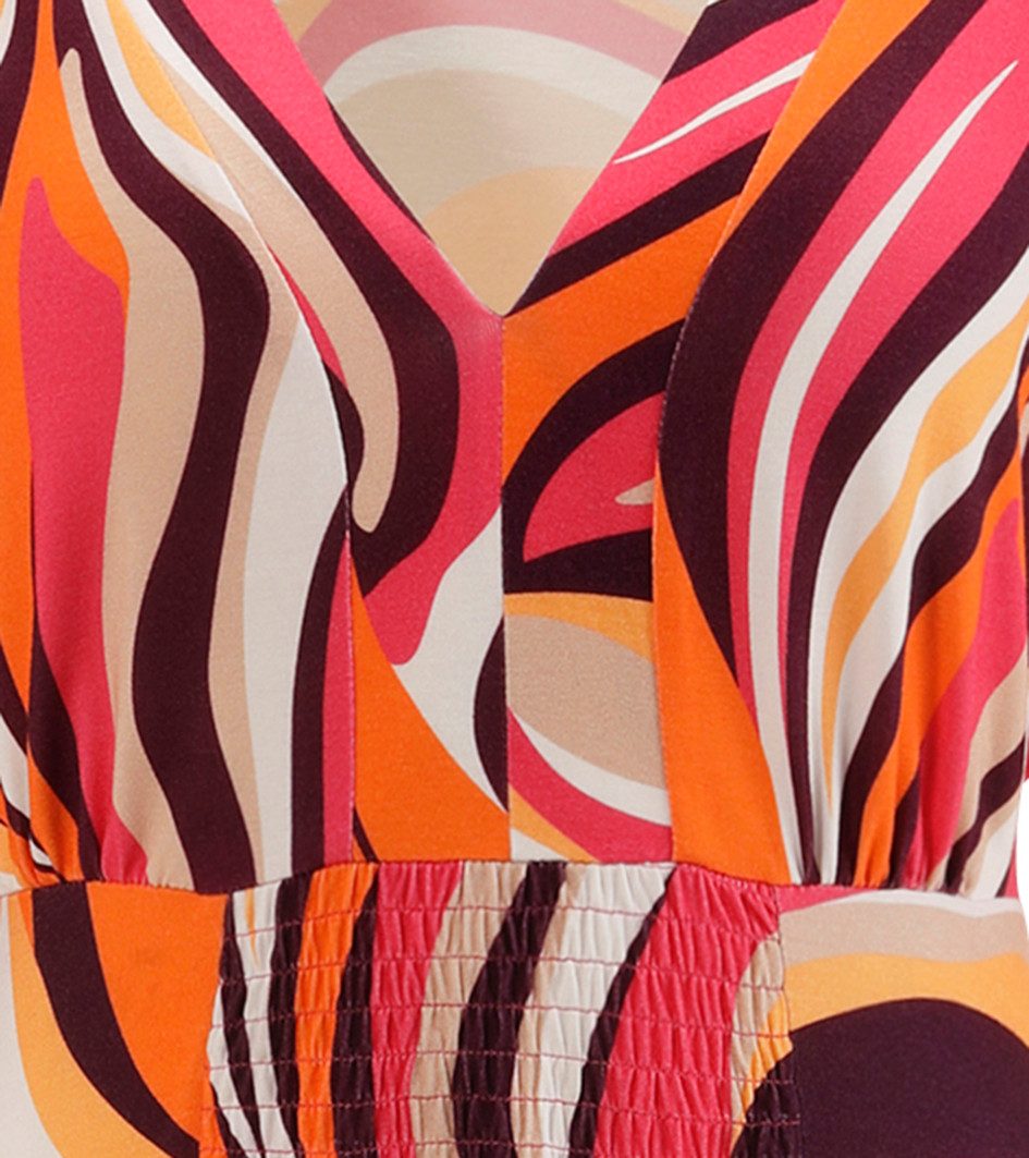 Aniston SELECTED Maxi-jurk met wijde 3/4-mouwen - nieuwe collectie