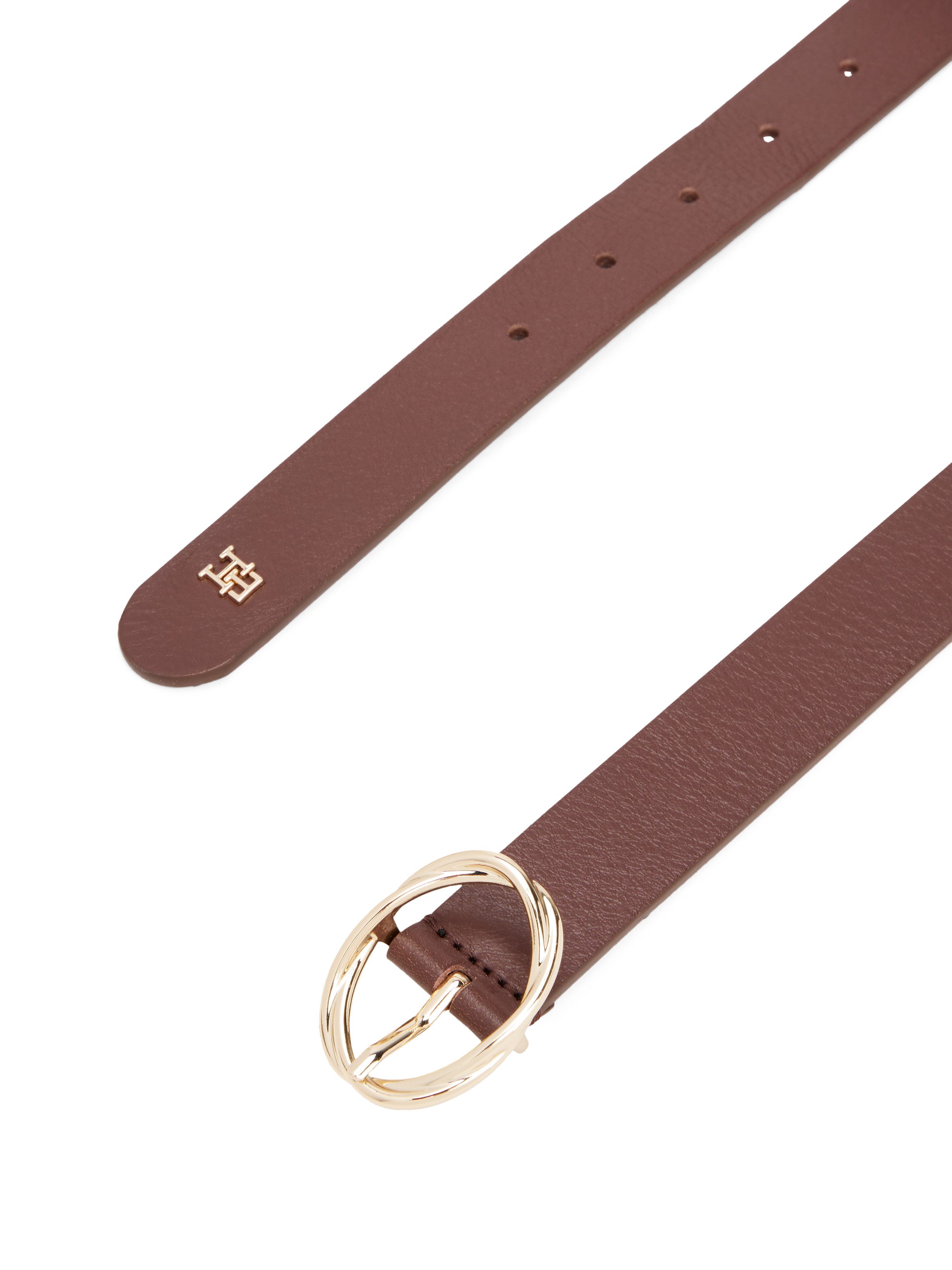 Tommy Hilfiger Leren riem TH CHIC 2.5 In grootte verstelbaar
