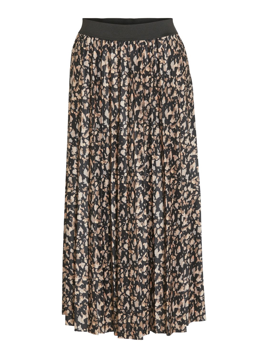 Vila Plissérok VINITBAN PRINT SKIRT - NOOS