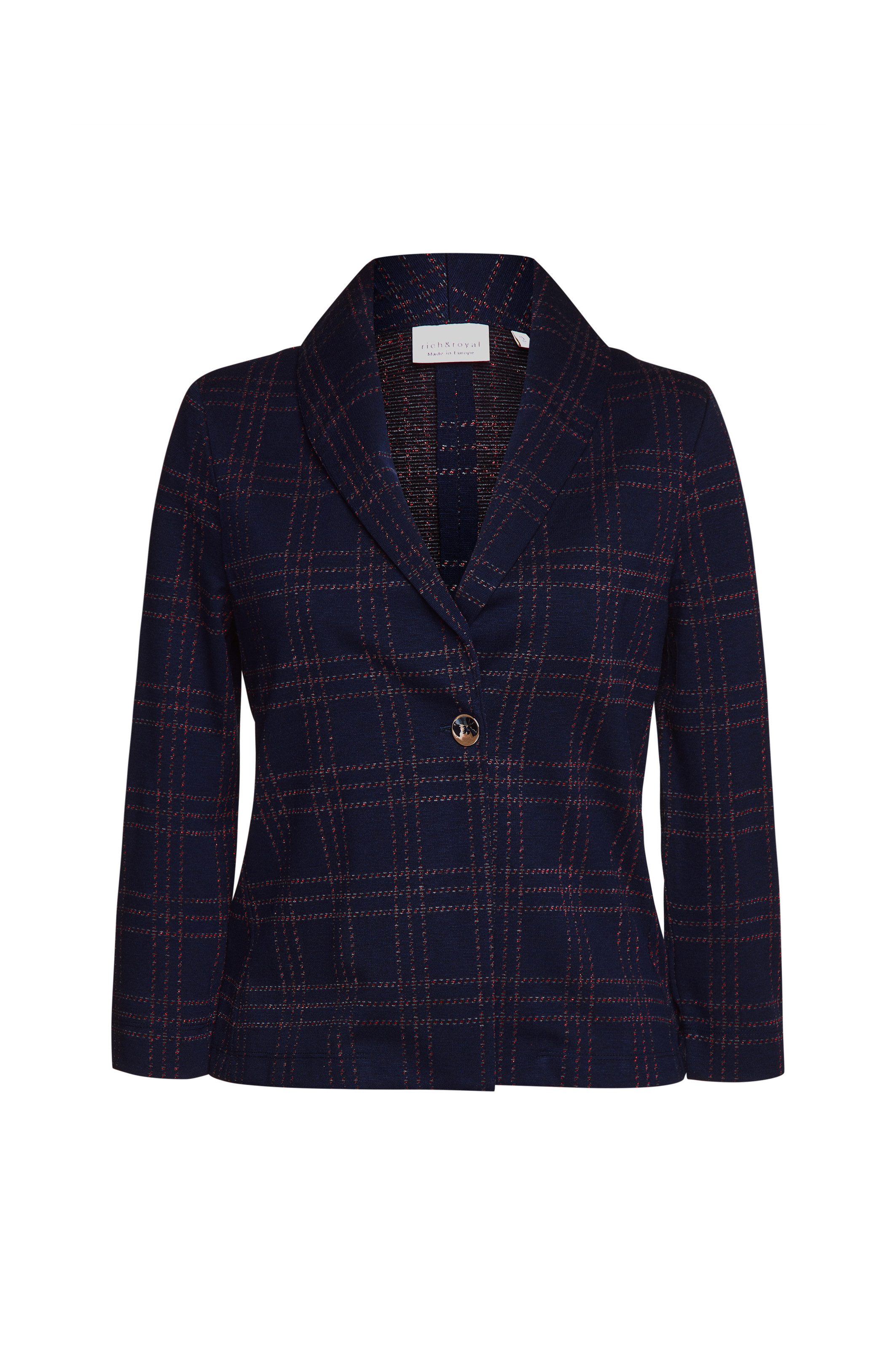 Rich & Royal Jerseyblazer in 1-knoopsmodel