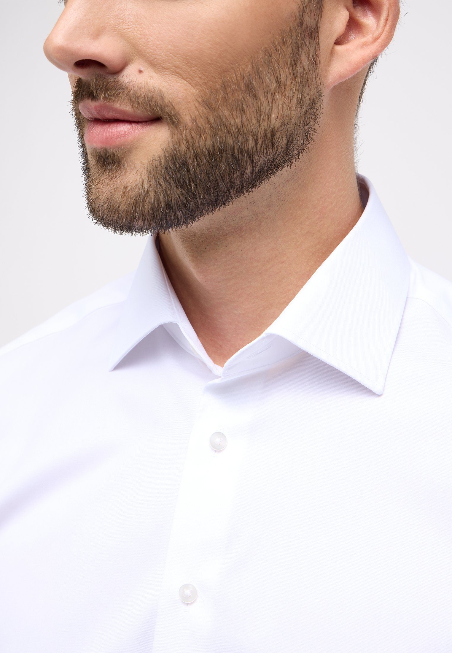 Eterna Overhemd met lange mouwen MODERN FIT NON IRON (strijkvrij)