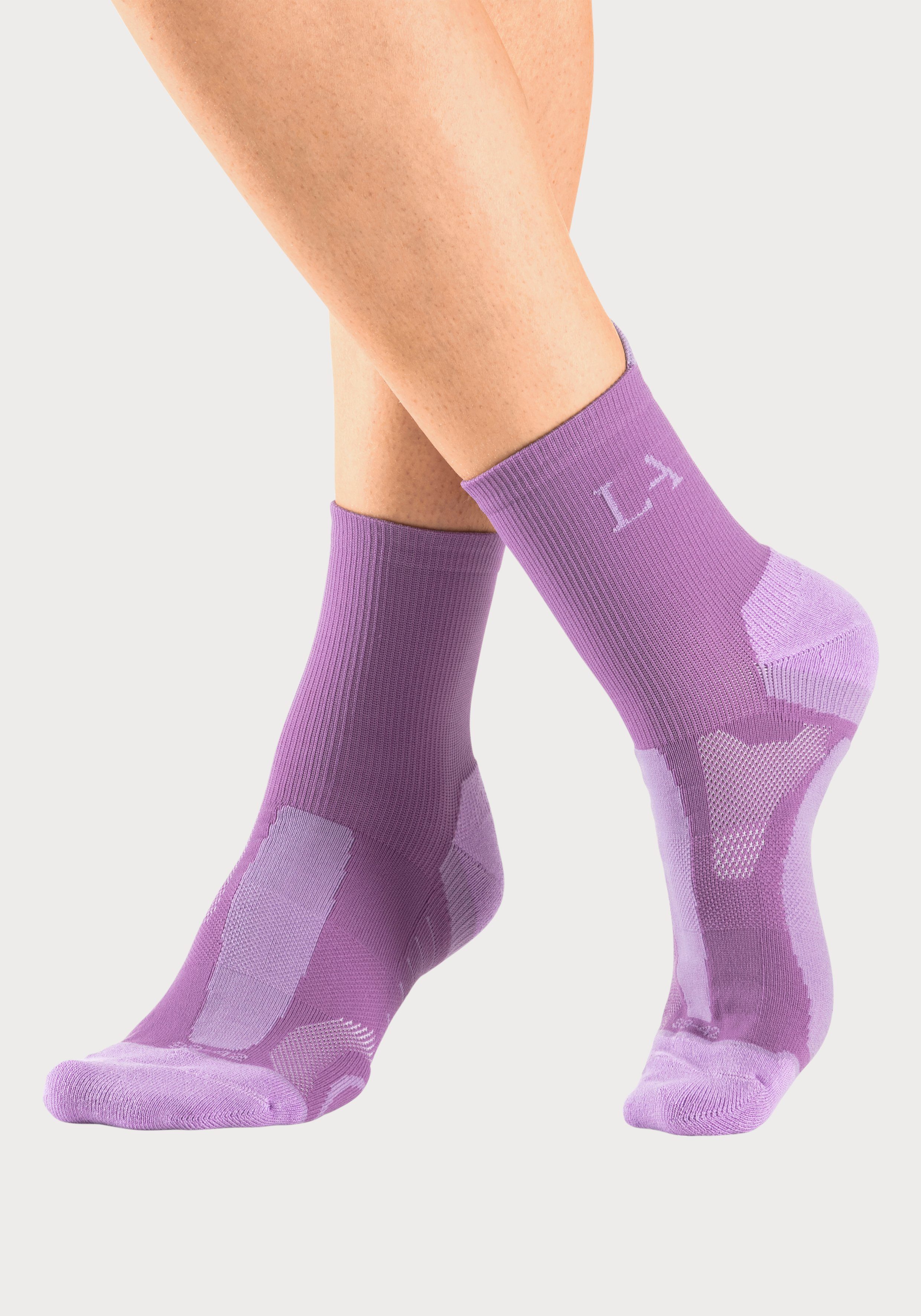 active by Lascana Wandelsokken met versterkte belastingzones (set, 3 paar)