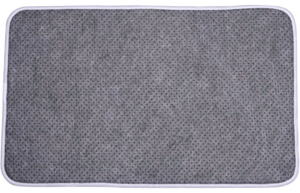 Sanilo Set badkameraccessoires Dauwdruppel blauw bestaand uit toiletzitting, badmat en wastafelplug (complete set, 3-delig)