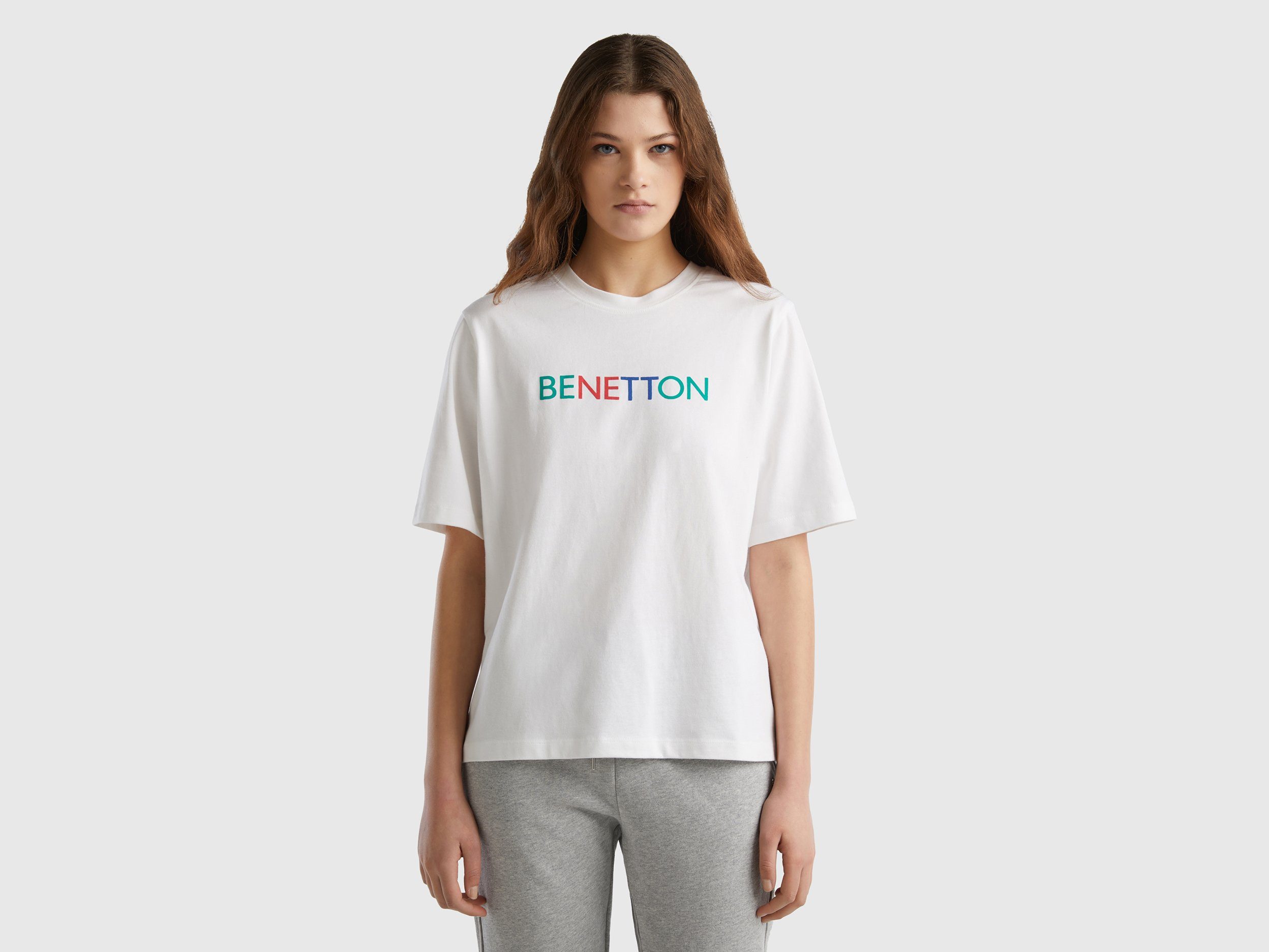 United Colors of Benetton T-shirt met een ronde hals