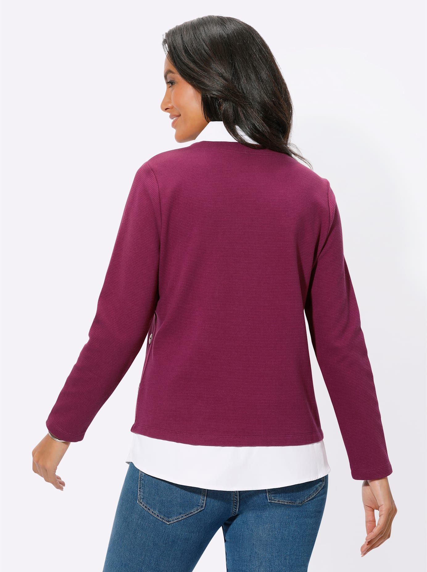 Casual Looks 2-in-1-shirt Shirt (1-delig)