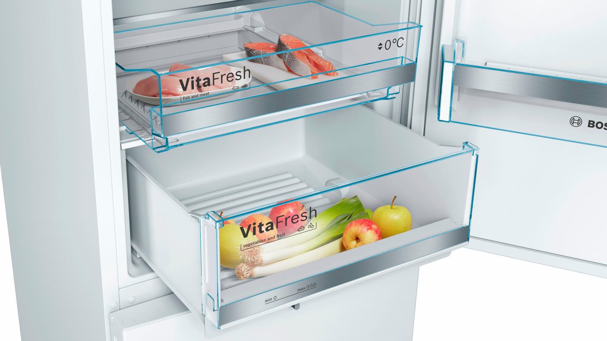 BOSCH Koel-vriescombinatie KGE39ALCA