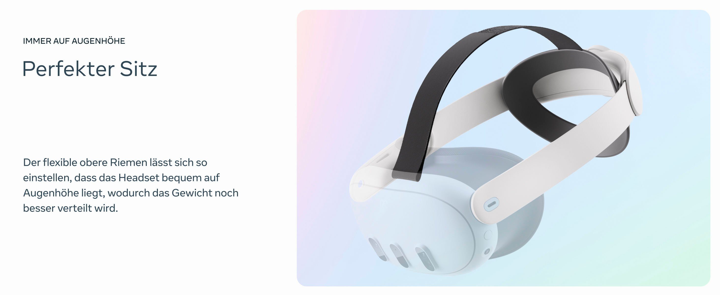 Meta Quest Headset-houder Quest 3 elite riem (elite strap)