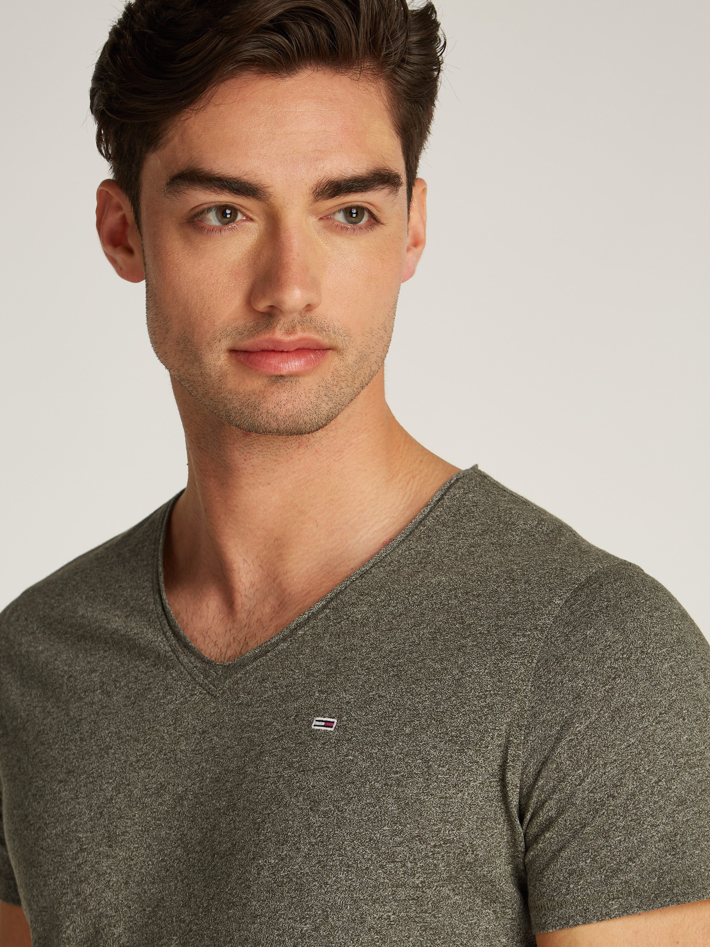TOMMY JEANS T-shirt TJM XSLIM JASPE V
