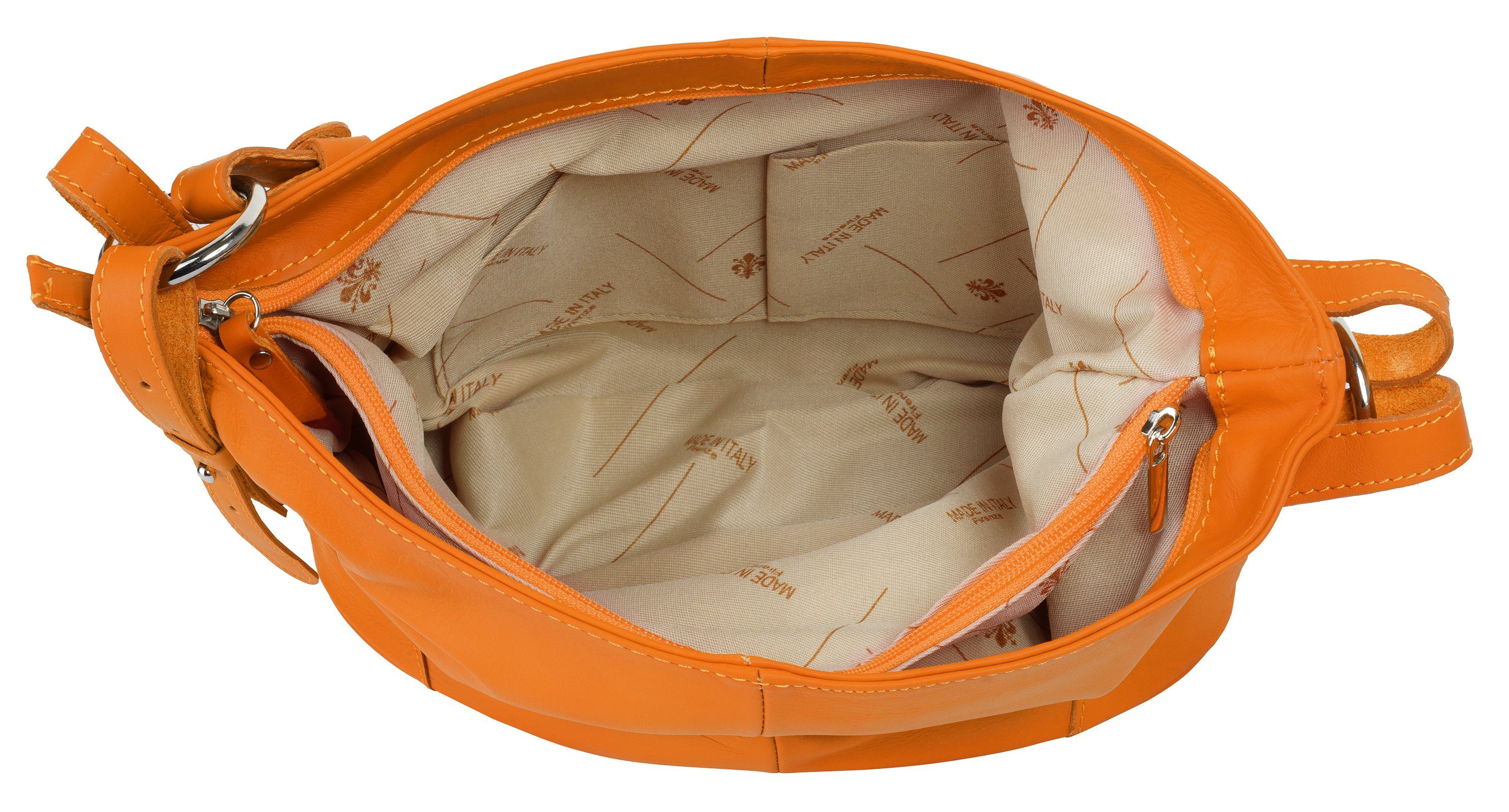 Samantha Look Schoudertas echt leer, made in italy