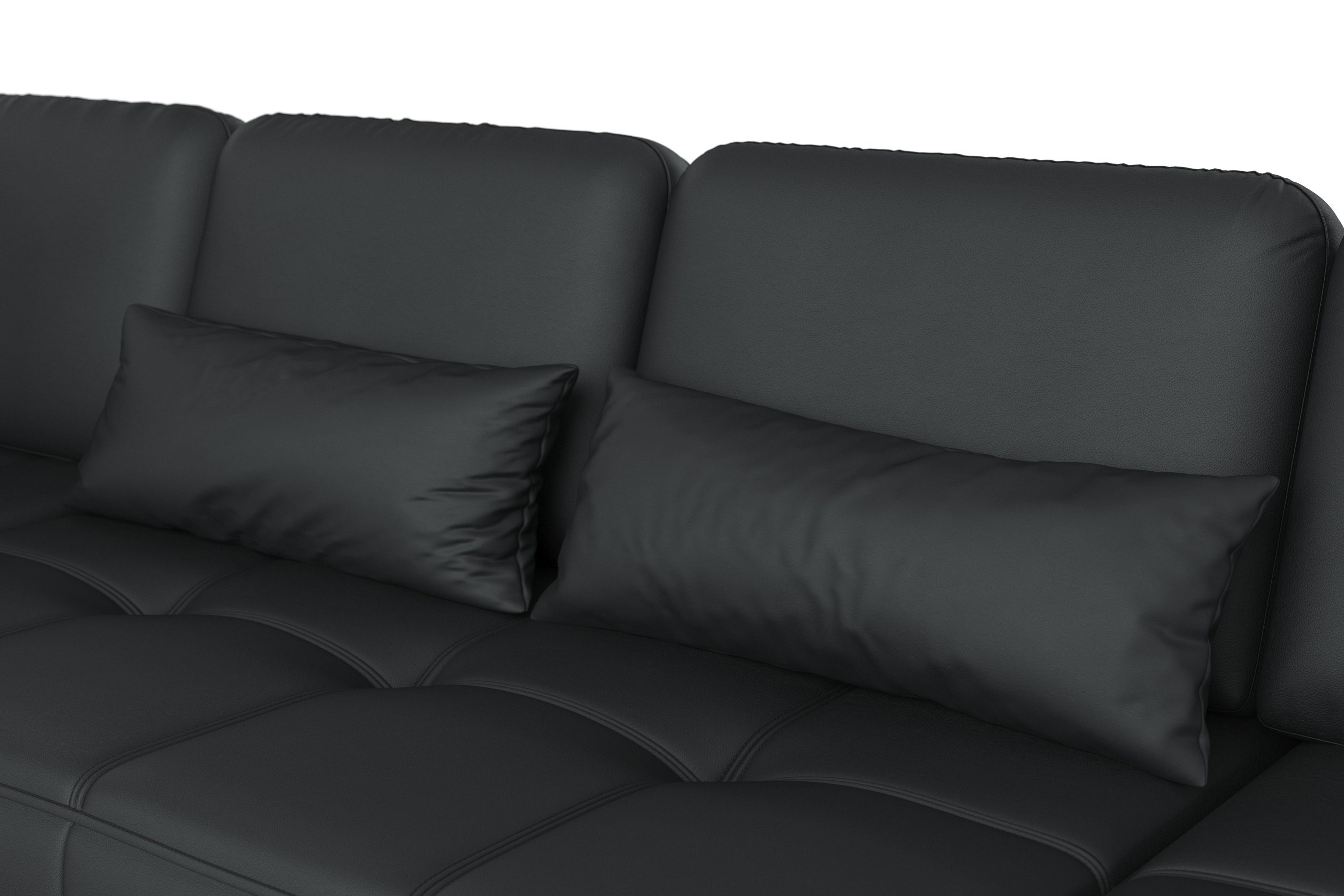 sit&more Zithoek Bendigo U-vorm inclusief zitdiepteverstelling, bodemvrijheid 12 cm, in 2 pootkleuren