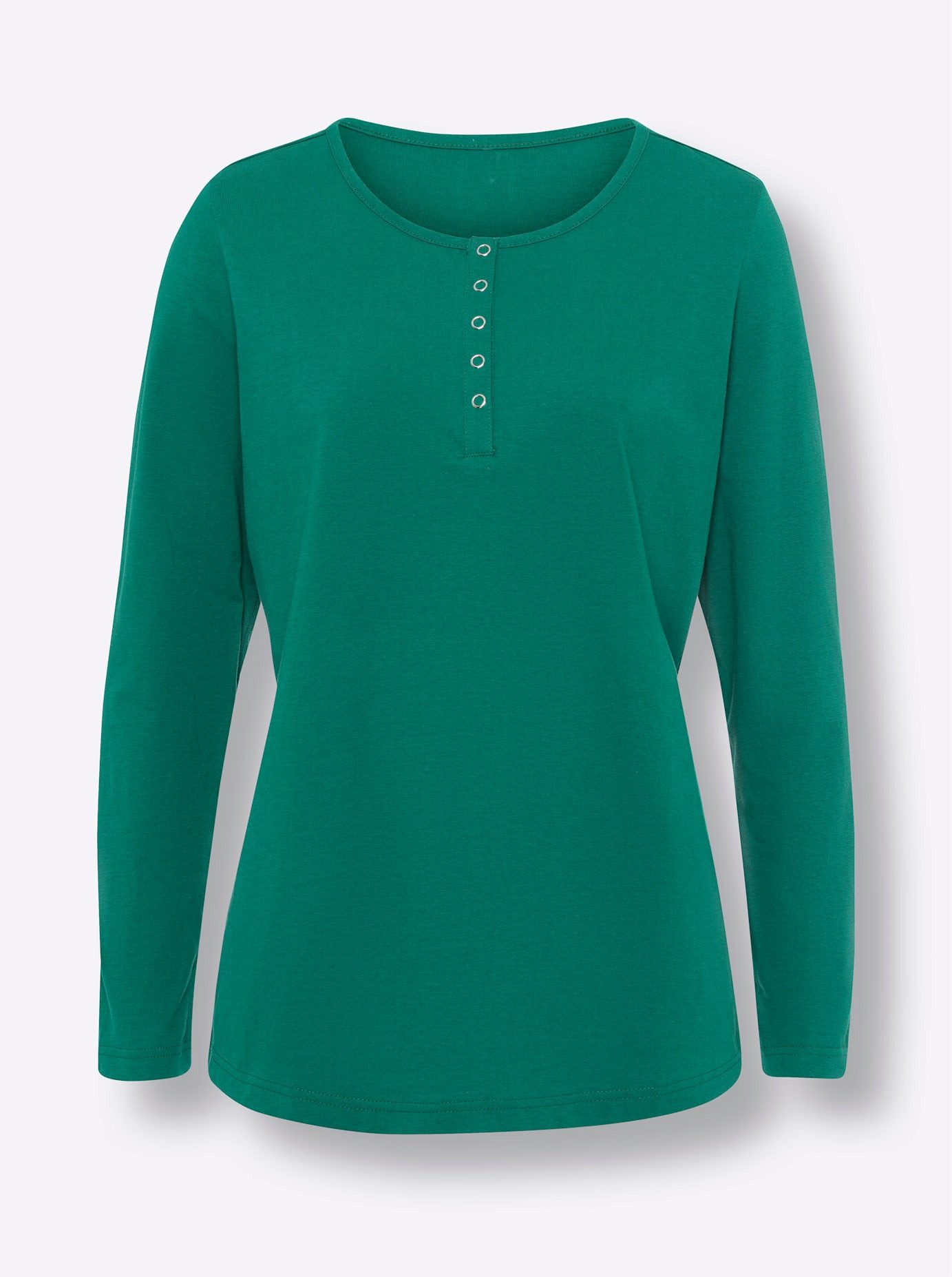 Classic Basics Shirt met lange mouwen (1-delig)