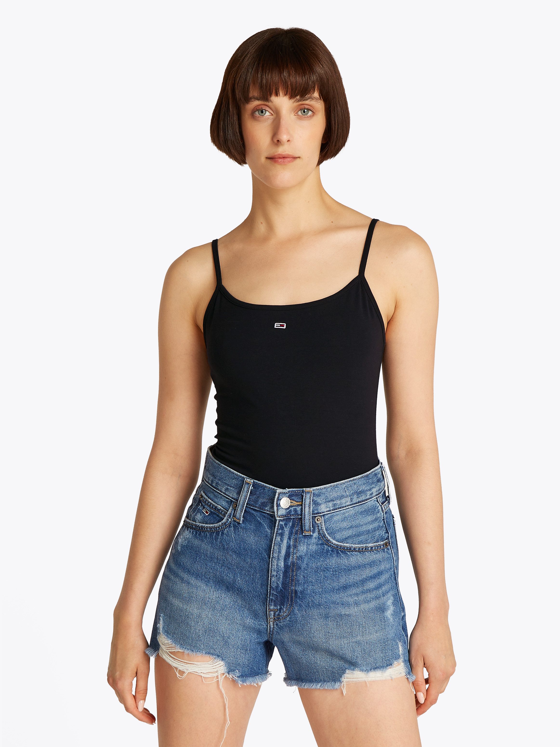 TOMMY JEANS Top met spaghettibandjes TJW ESSENTIAL STRAP TOP EXT