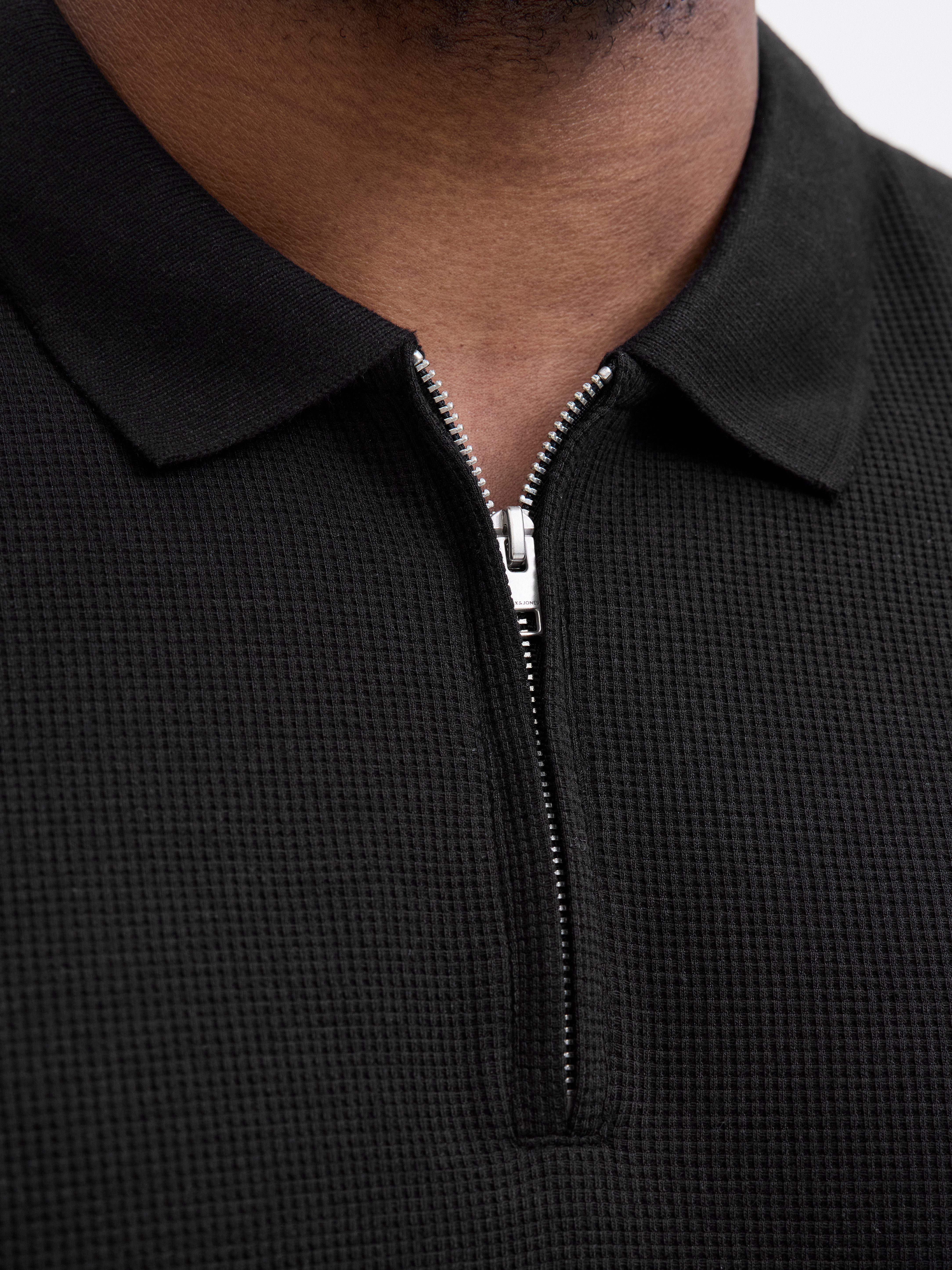 Jack & Jones PlusSize Poloshirt JJEAUSTIN ZIP POLO SS NOOS PLS