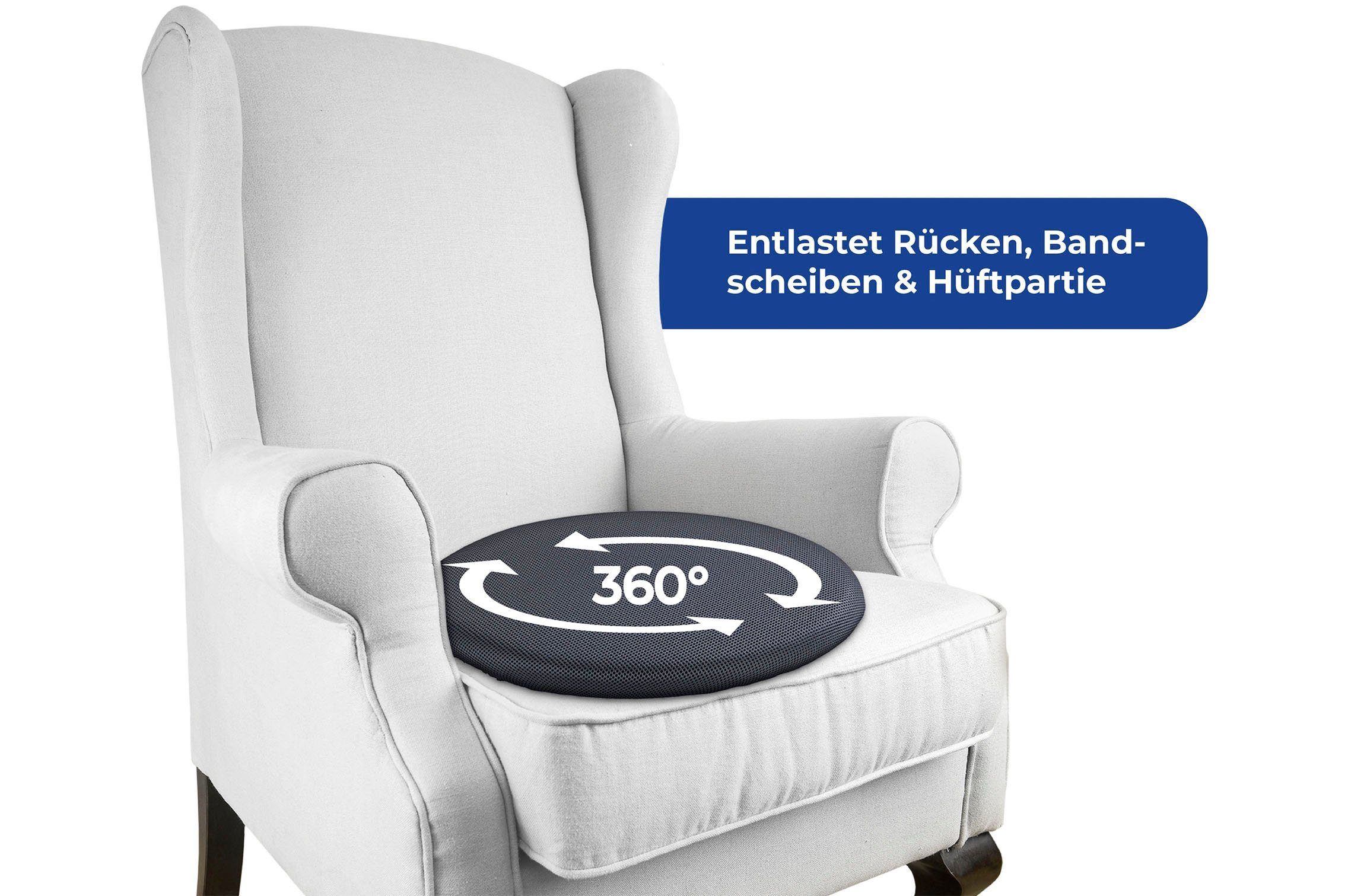 Maximex Draaikussen Orthopedisch visco draaikussen, 360°