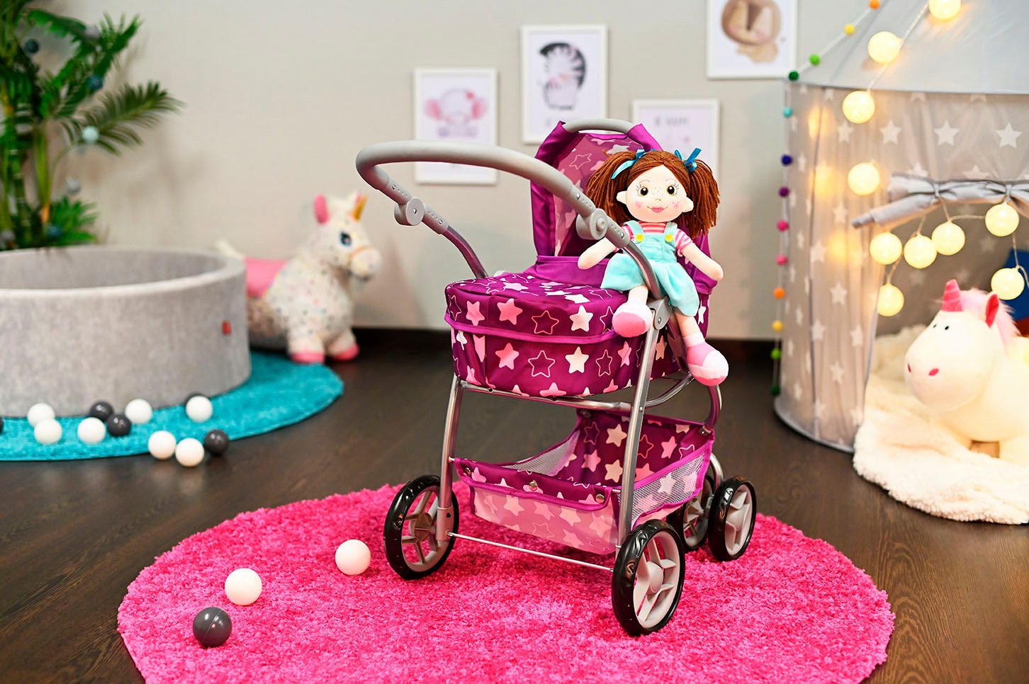 Knorrtoys® Combi-poppenwagen Coco