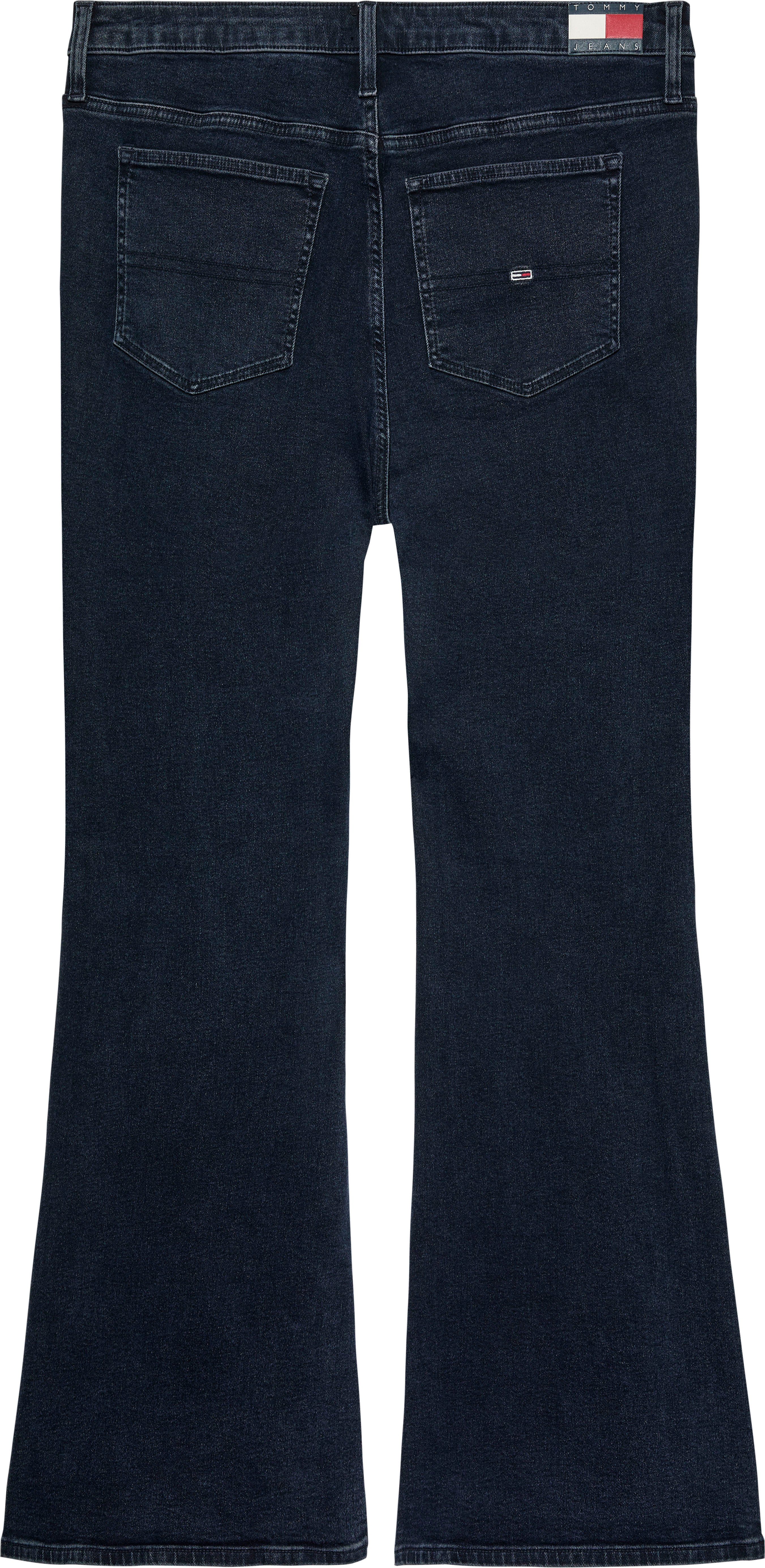 Tommy Jeans Curve Wijd uitlopende jeans CRV SYLVIA HGH FLR in grote maten in 5-pocket stijl