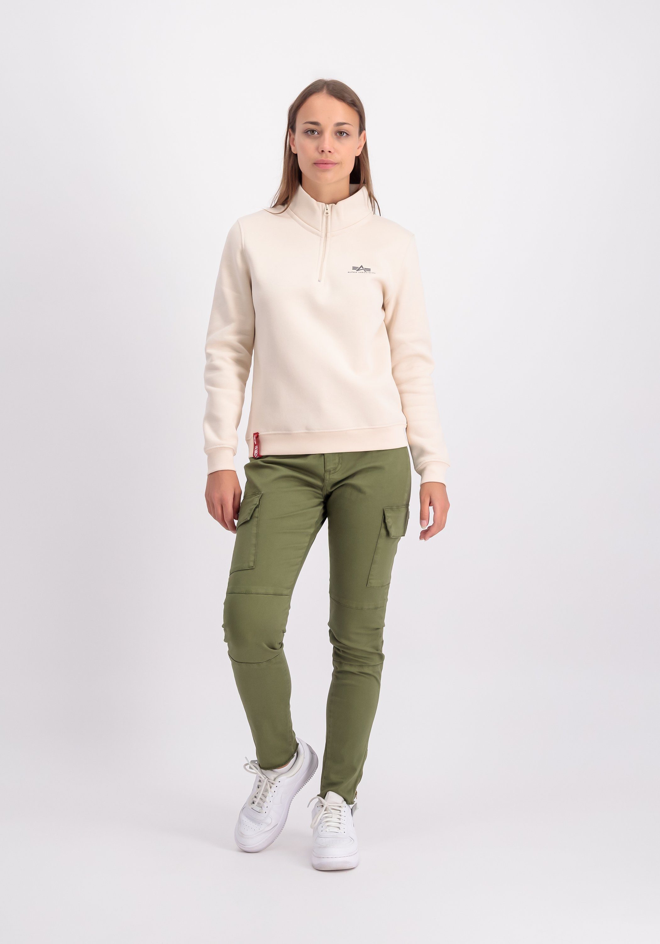 Alpha Industries Cargobroek Alpha Industries Women - Pants Cargo Zip Pant Women