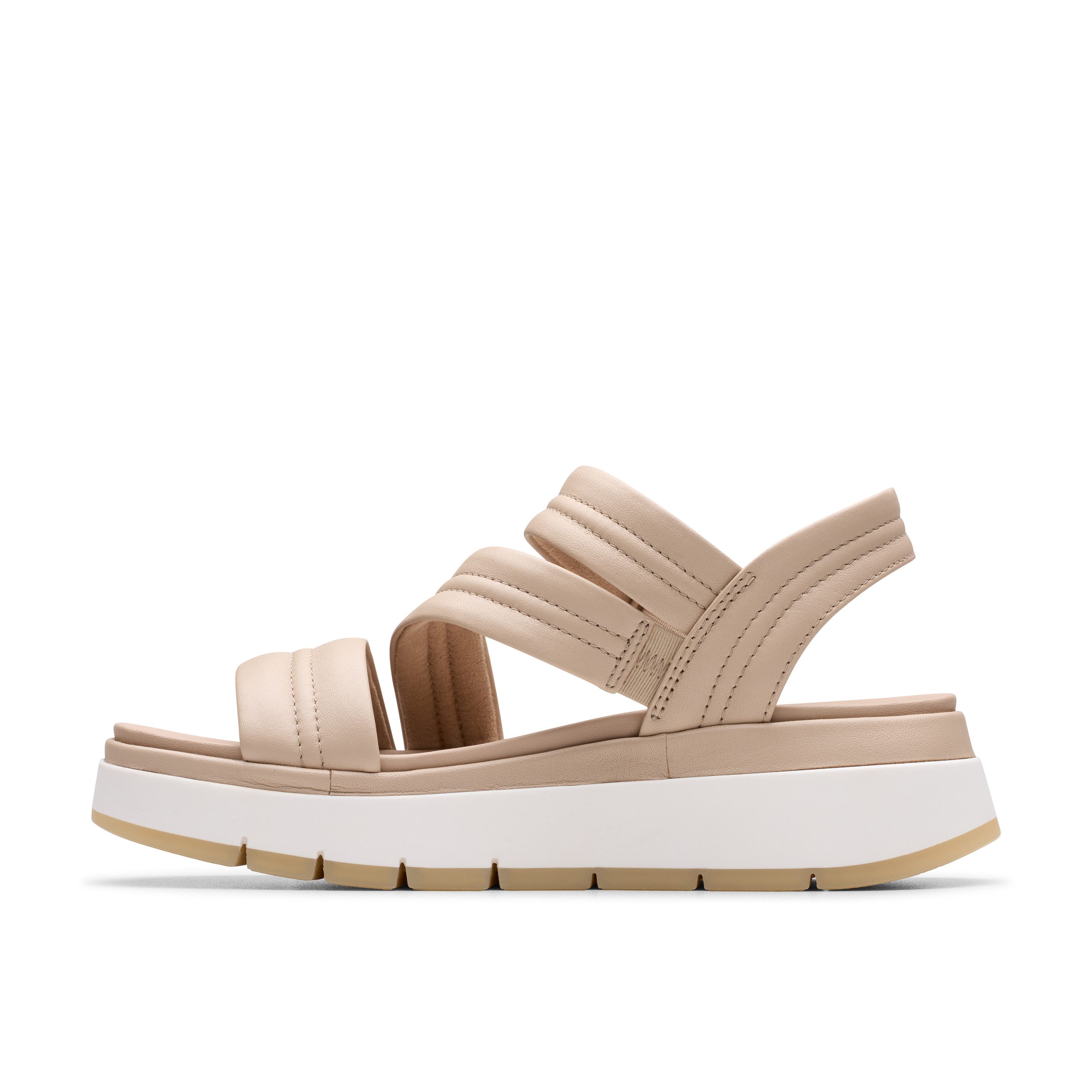 Clarks Sandalen Tuscan Strap , sandalette, flats, zomerschoen met plateausool