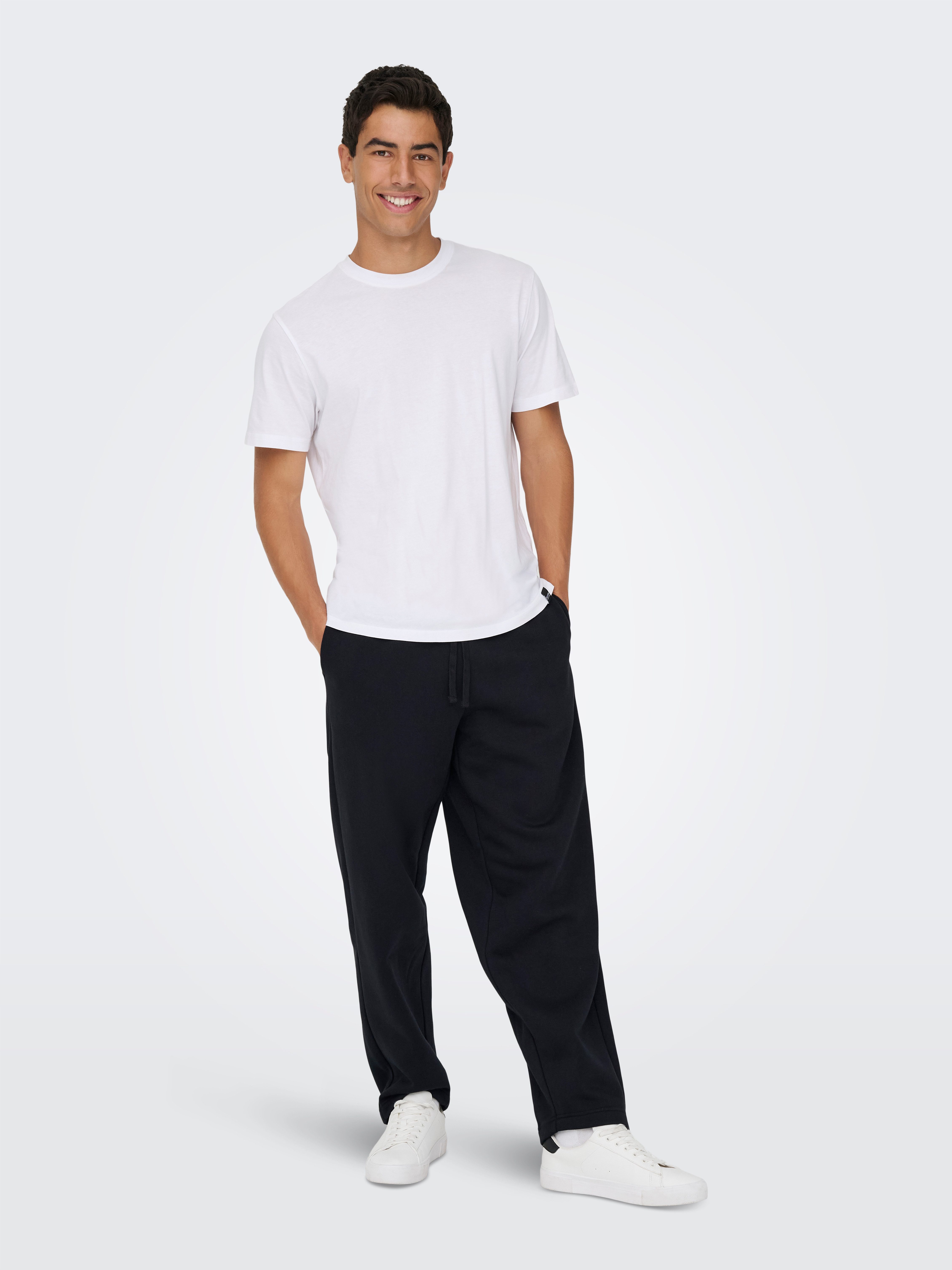 ONLY & SONS Joggingbroek ONSCERES WIDE PANT NOOS